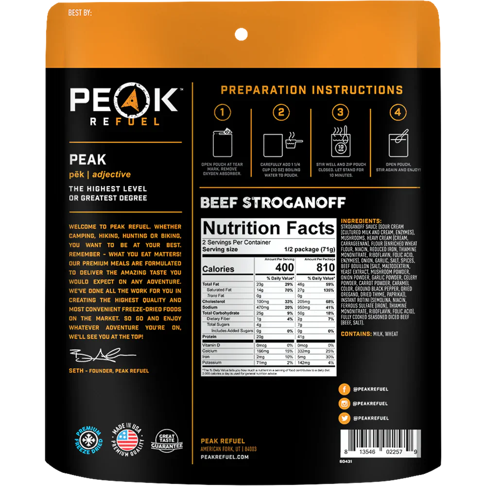 Peak Refuel Entrees - Image 2