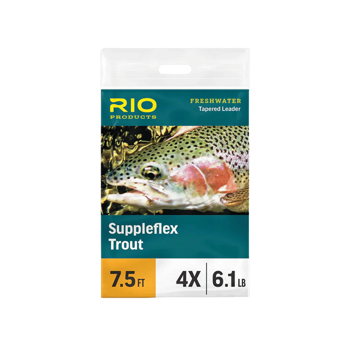 RIO SUPPLEFLEX TROUT LEADER - 9FT 4X