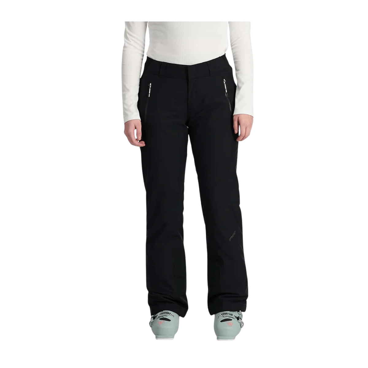 SPYDER WOMEN'S WINNER BLACK PANTS - Image 2