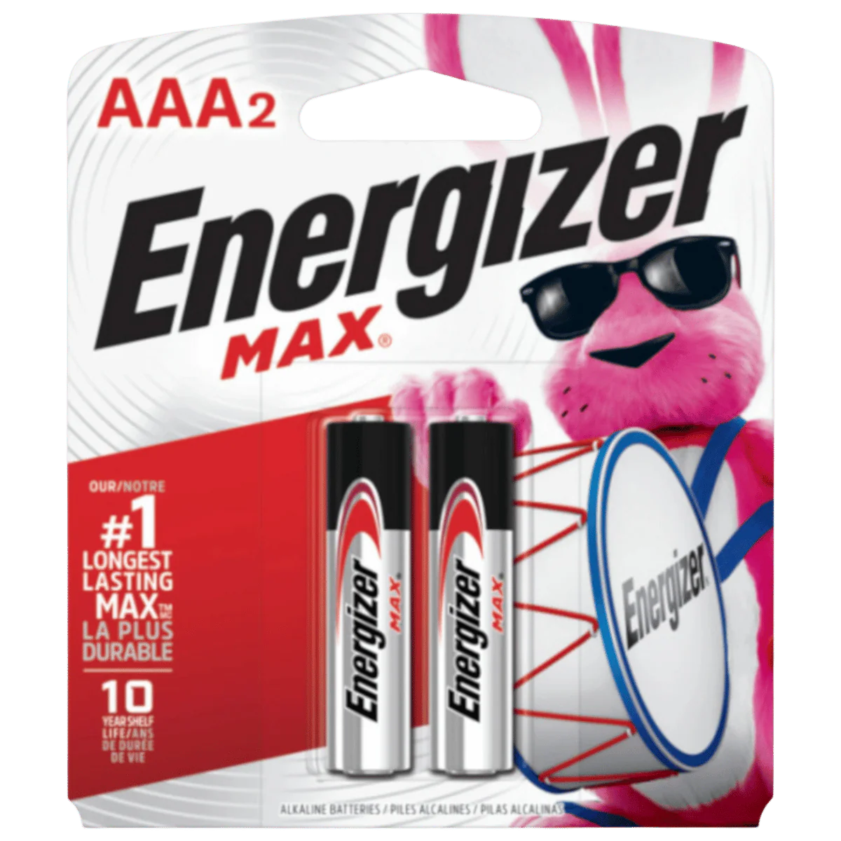 ENERGIZER BATTERY MAX ALKALINE AAA 2PK