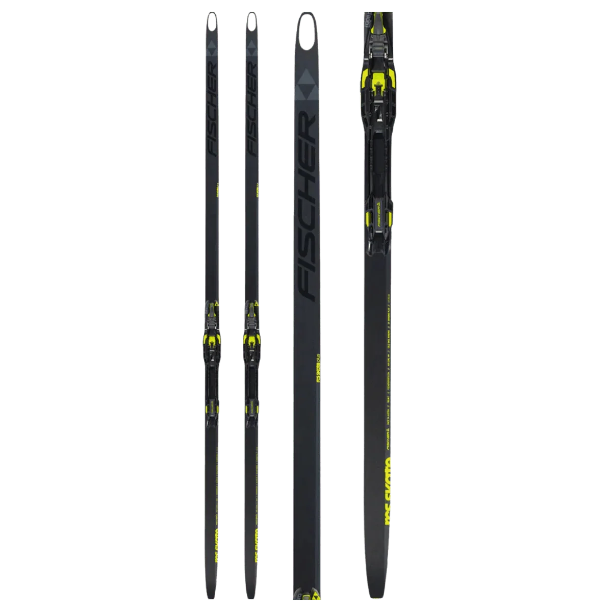 FISCHER SKIS RCS SKATE PLUS MEDIUM 24/25 - BLACK