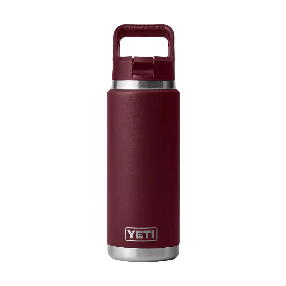 YETI RAMBLER 26 OZ WATER BOTTLE W/ COLOR MATCH STRAW CAP - Image 2