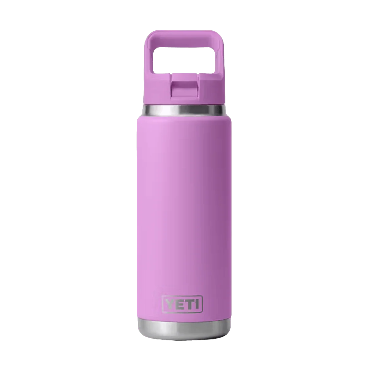 YETI RAMBLER 26 OZ WATER BOTTLE W/ COLOR MATCH STRAW CAP - Image 24