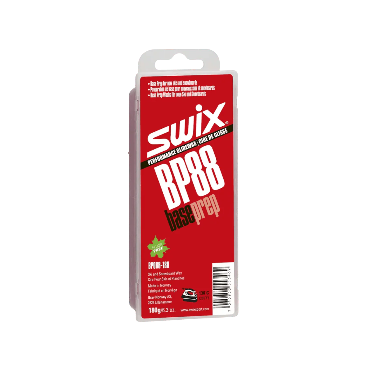 SWIX BASE PREP WAX 180G – HARD, MEDIUM, SOFT - Image 2