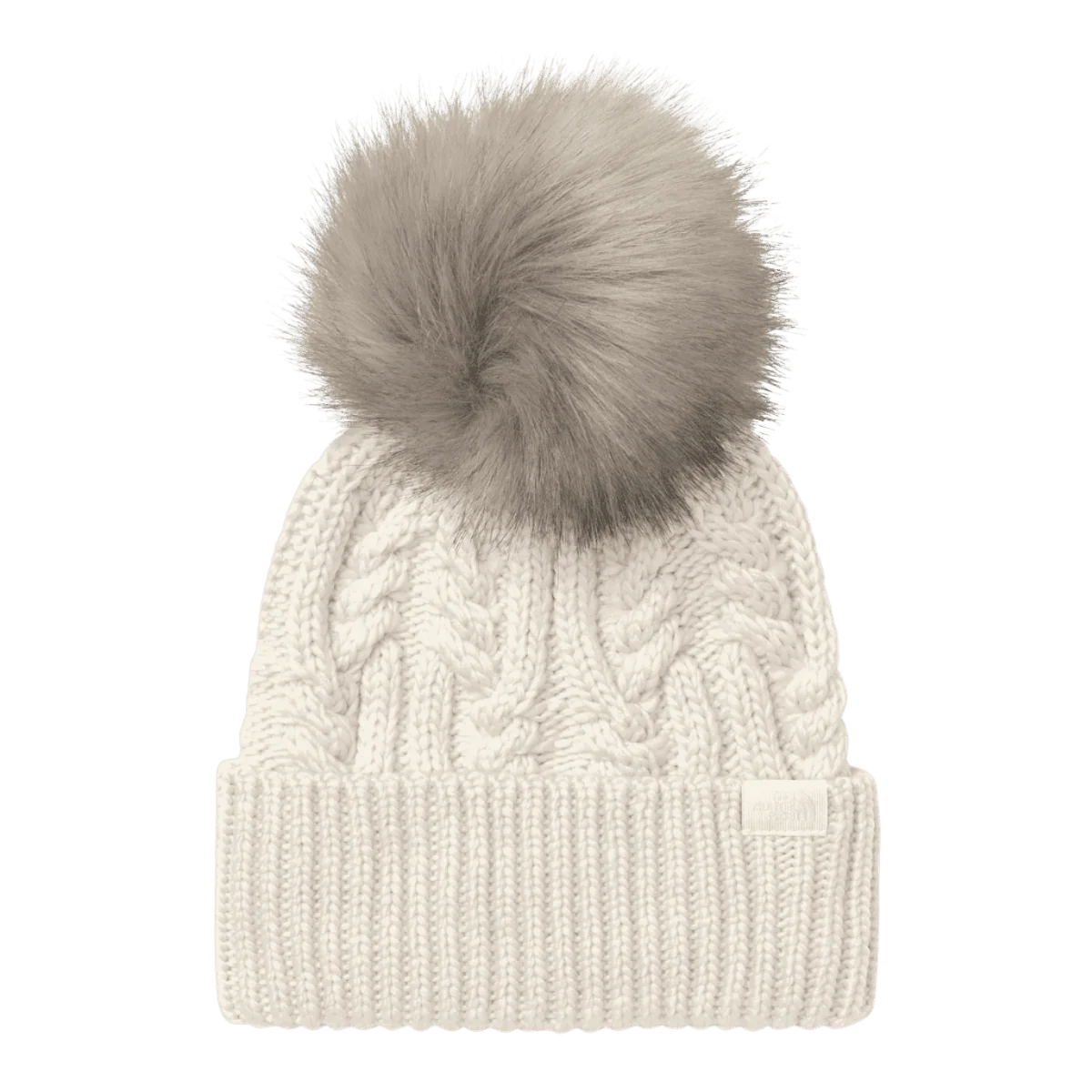 NORTHFACE WOMEN'S OH MEGA FUR POM LINED BEANIE - Image 3