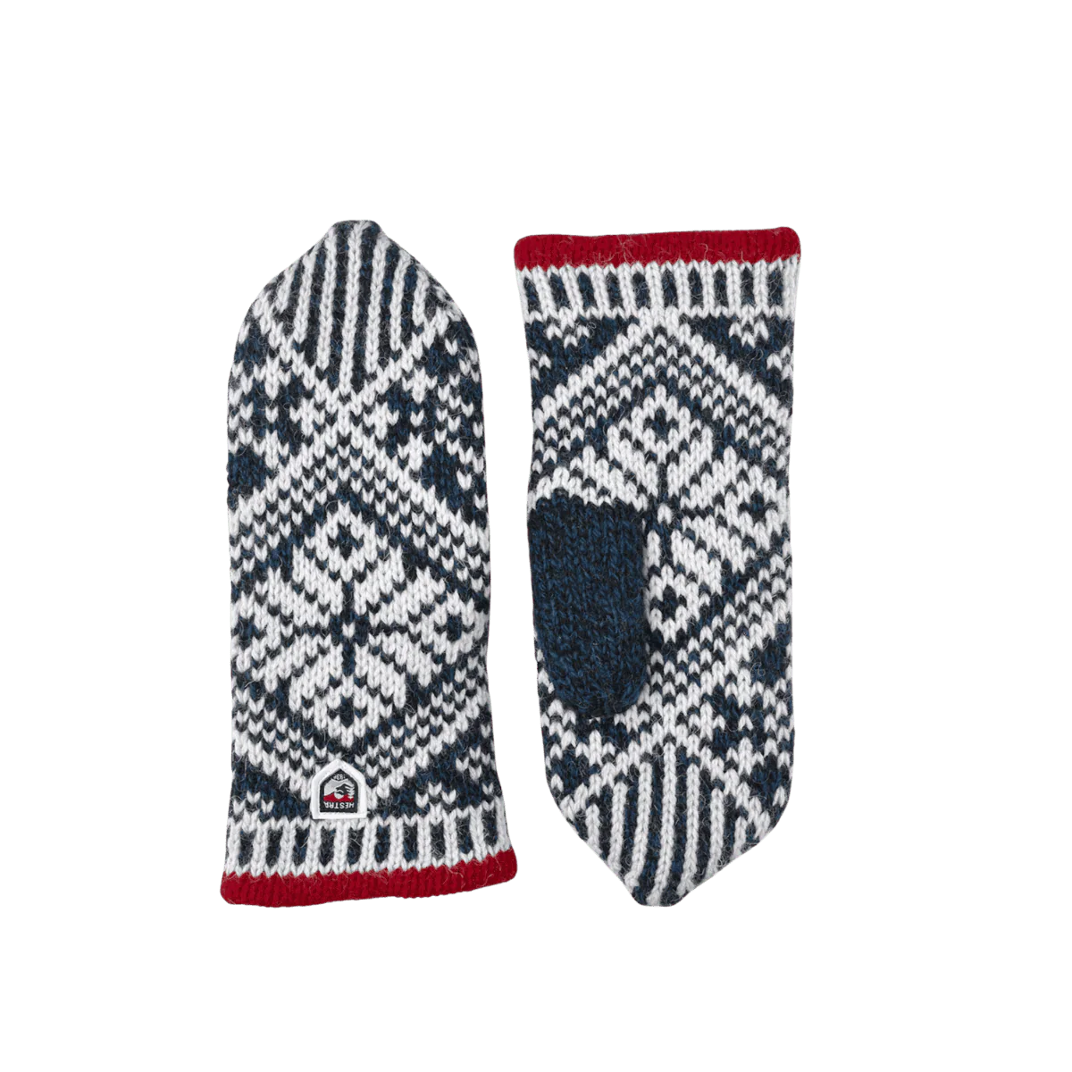 HESTRA MEN'S NORDIC WOOL MITTENS - Image 2
