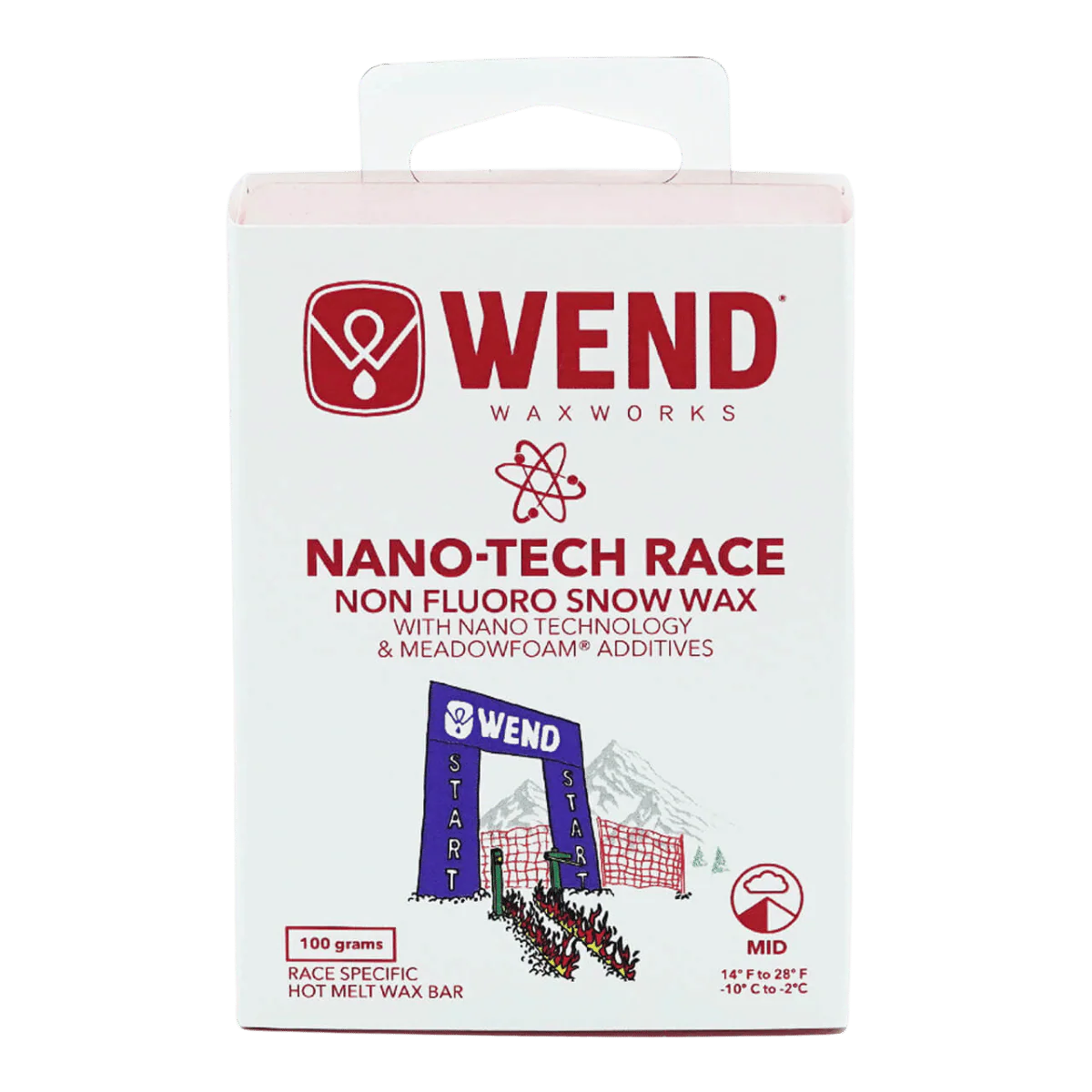 WEND NANO-TECH RACE SNOW WAX 100 GRAM - Image 2