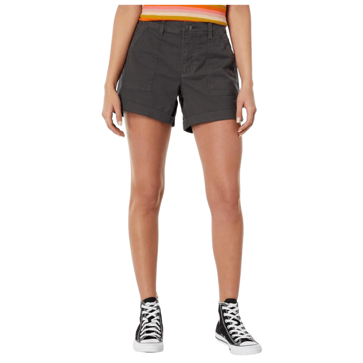TOAD & CO WOMEN’S EARTHWORKS CAMP SHORT 5.5" – SOOT