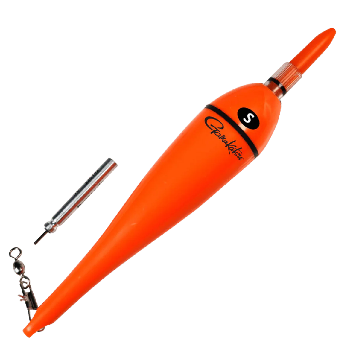 GAMAKATSU PREMIUM FIRETIP FLOAT W/BATTERY - ORANGE