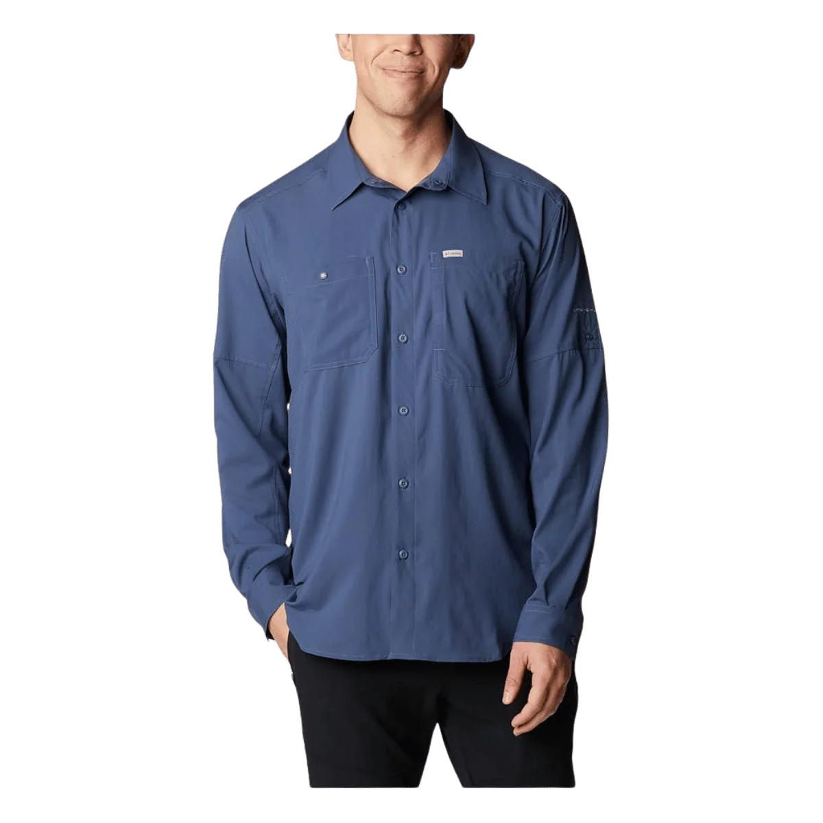 COLUMBIA MEN'S SILVER RIDGE UTILITY LITE LONG SLEEVE SHIRT
