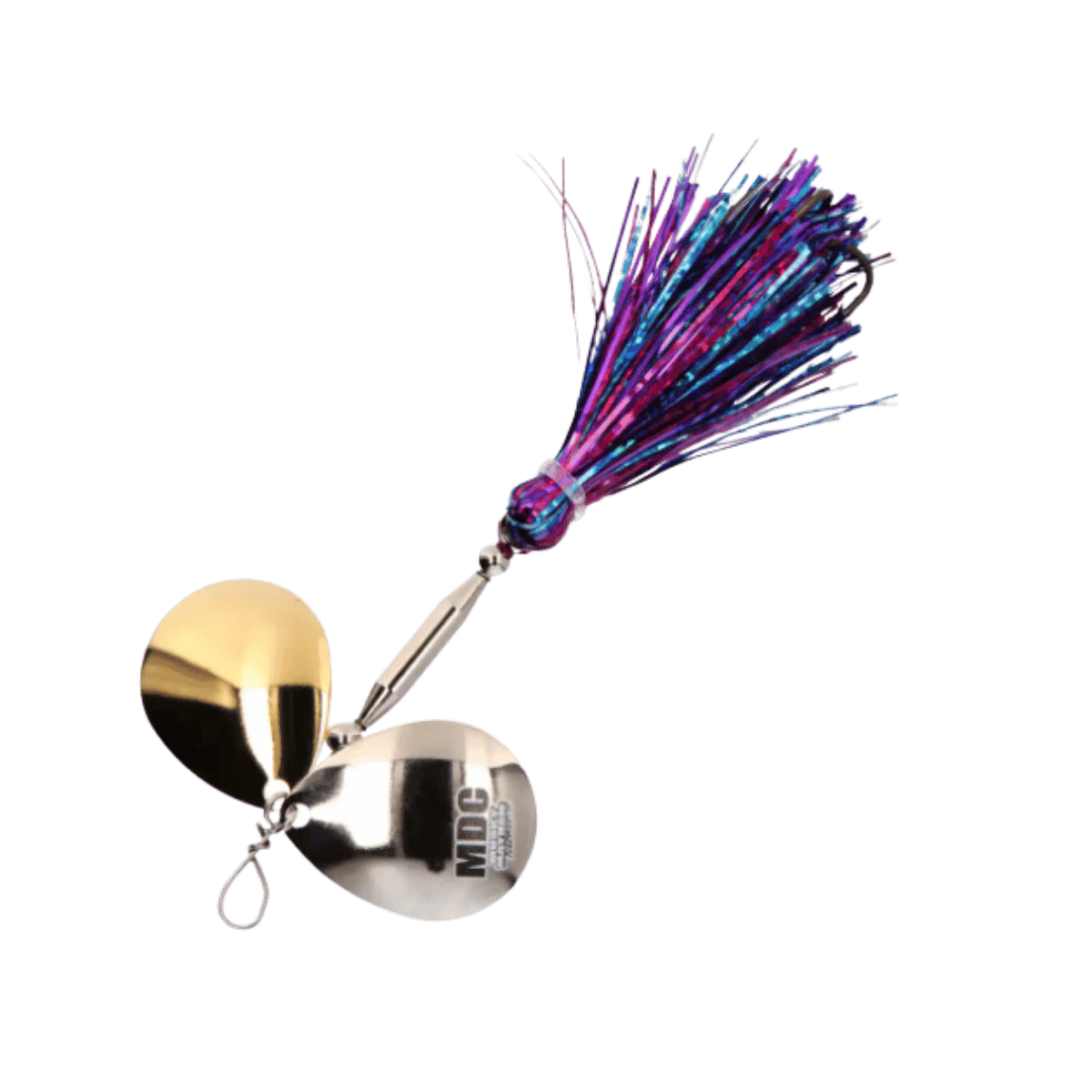 MUSKY MAYHEM TACKLE MICRO DOUBLE COWGIRL SPINNER 5" - Image 3