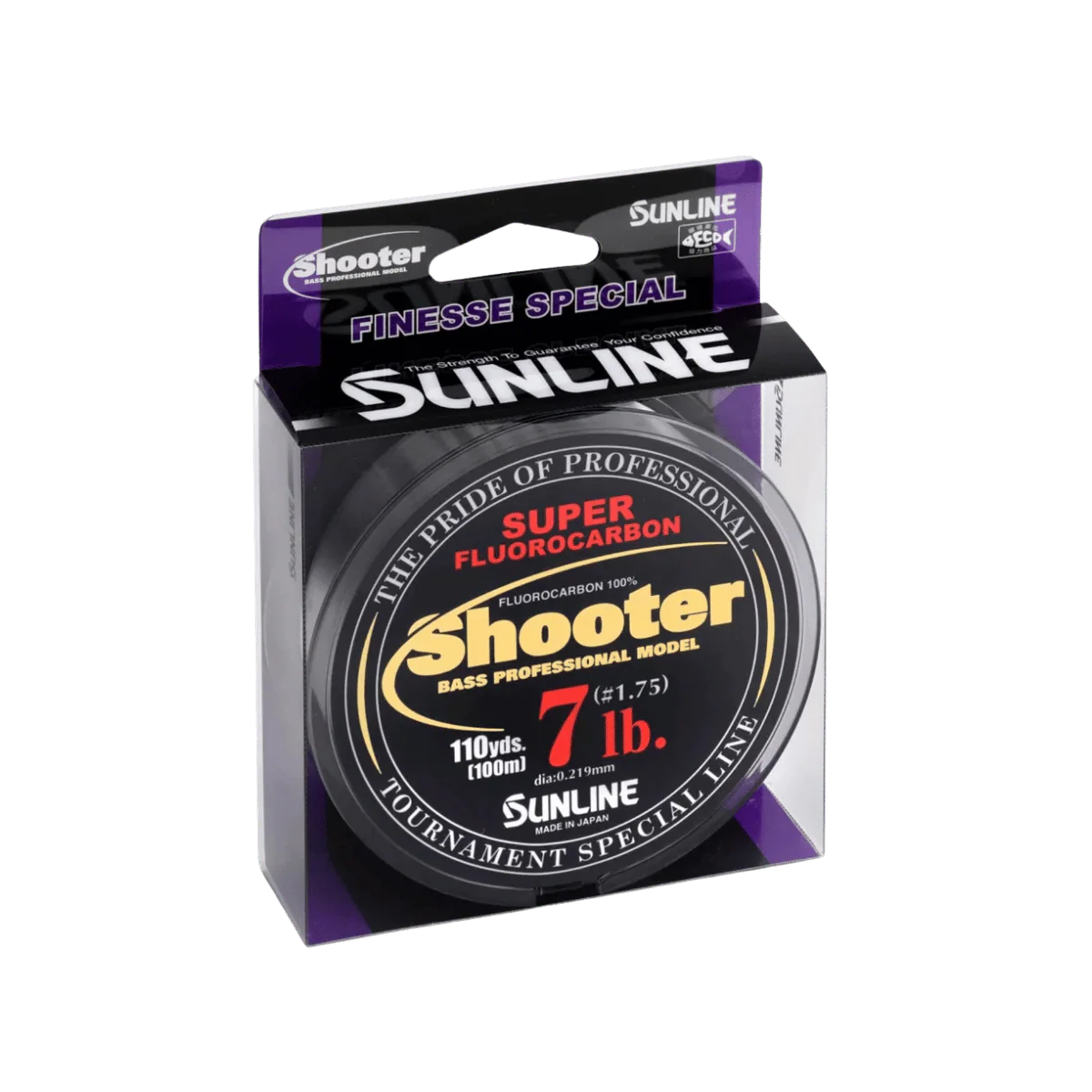 SUNLINE SHOOTER FLUOROCARBON 110YD - NATURAL CLEAR