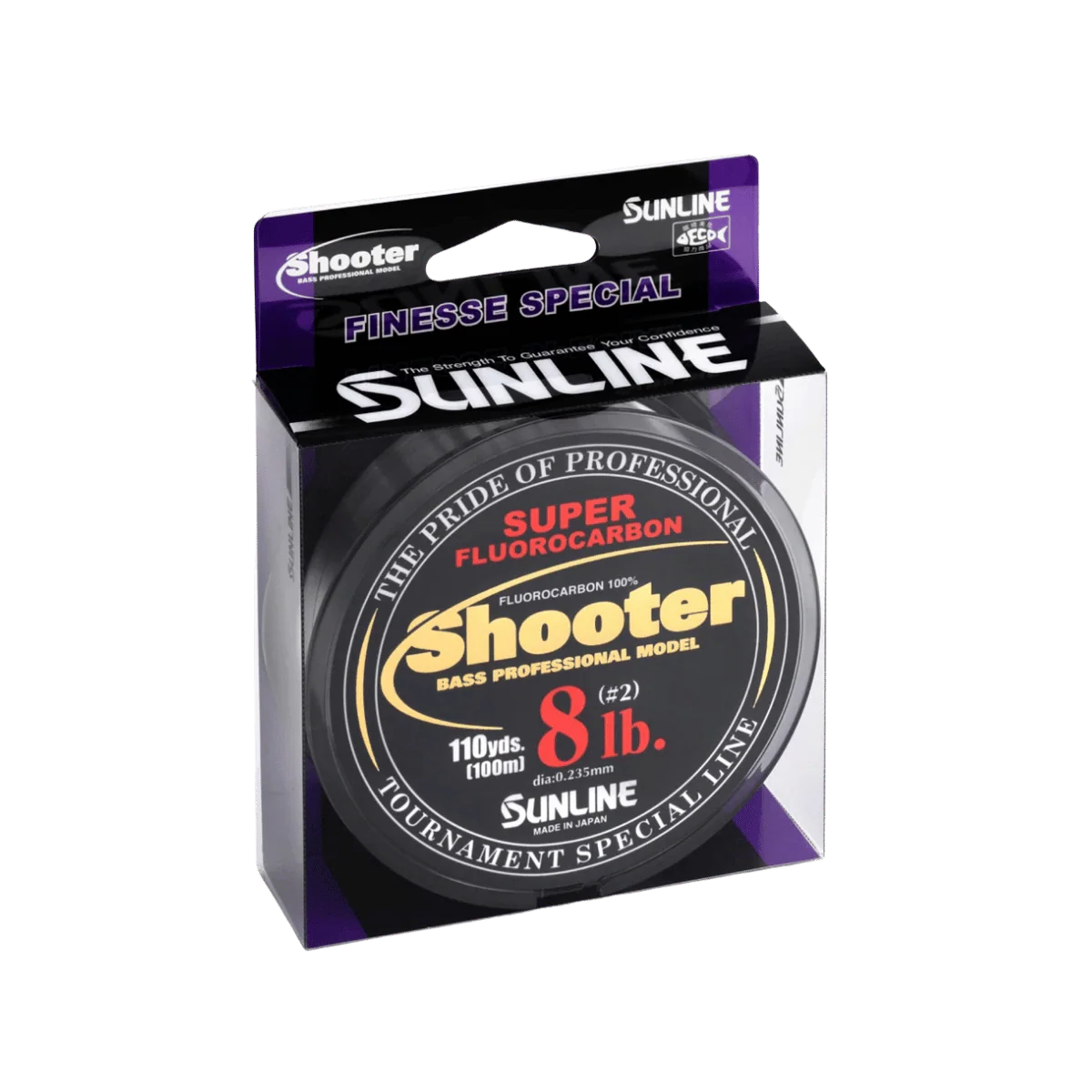 SUNLINE SHOOTER FLUOROCARBON 110YD - NATURAL CLEAR - Image 3