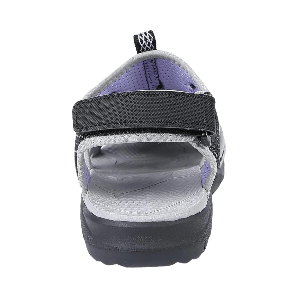 NORTHSIDE WOMEN'S TORRANCE CLOSED TOE SANDAL - BLACK/LILAC - Image 3