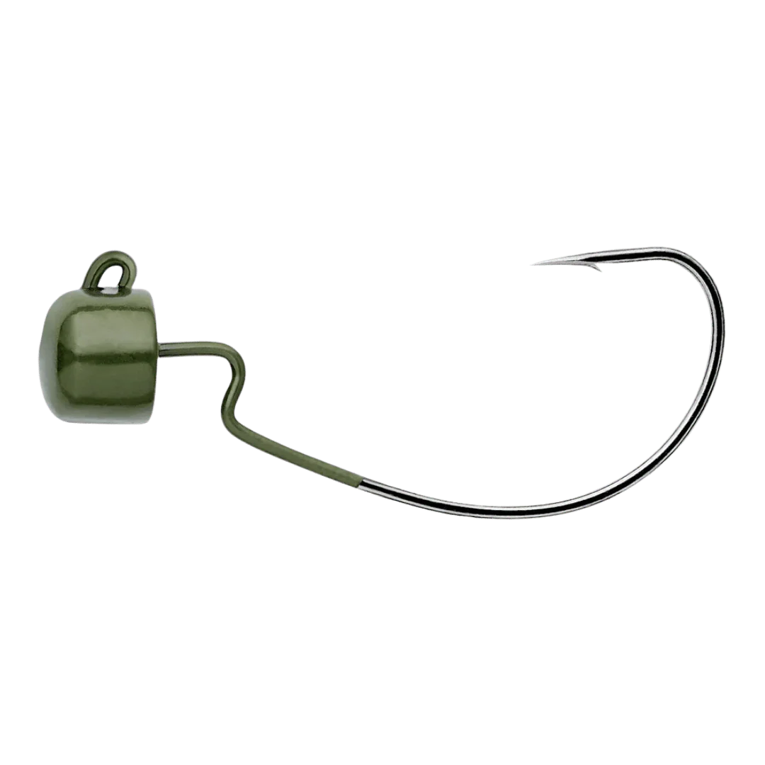 OWNER AMERICAN BLOCK HEAD OFFSET FISHING JIGS