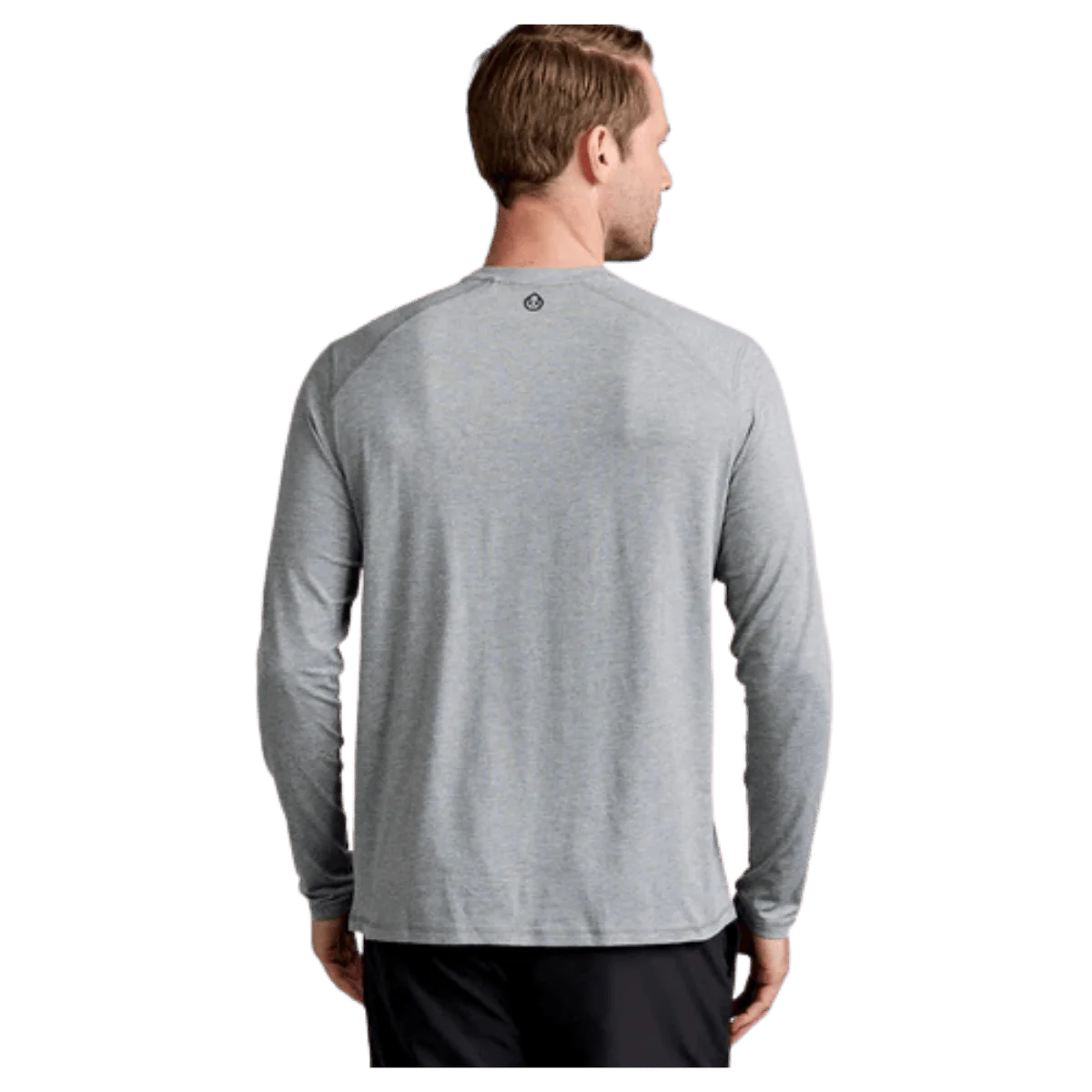 TASC CARROLLTON FITNESS LONG SLEEVE T-SHIRT - HEATHER GREY - Image 4