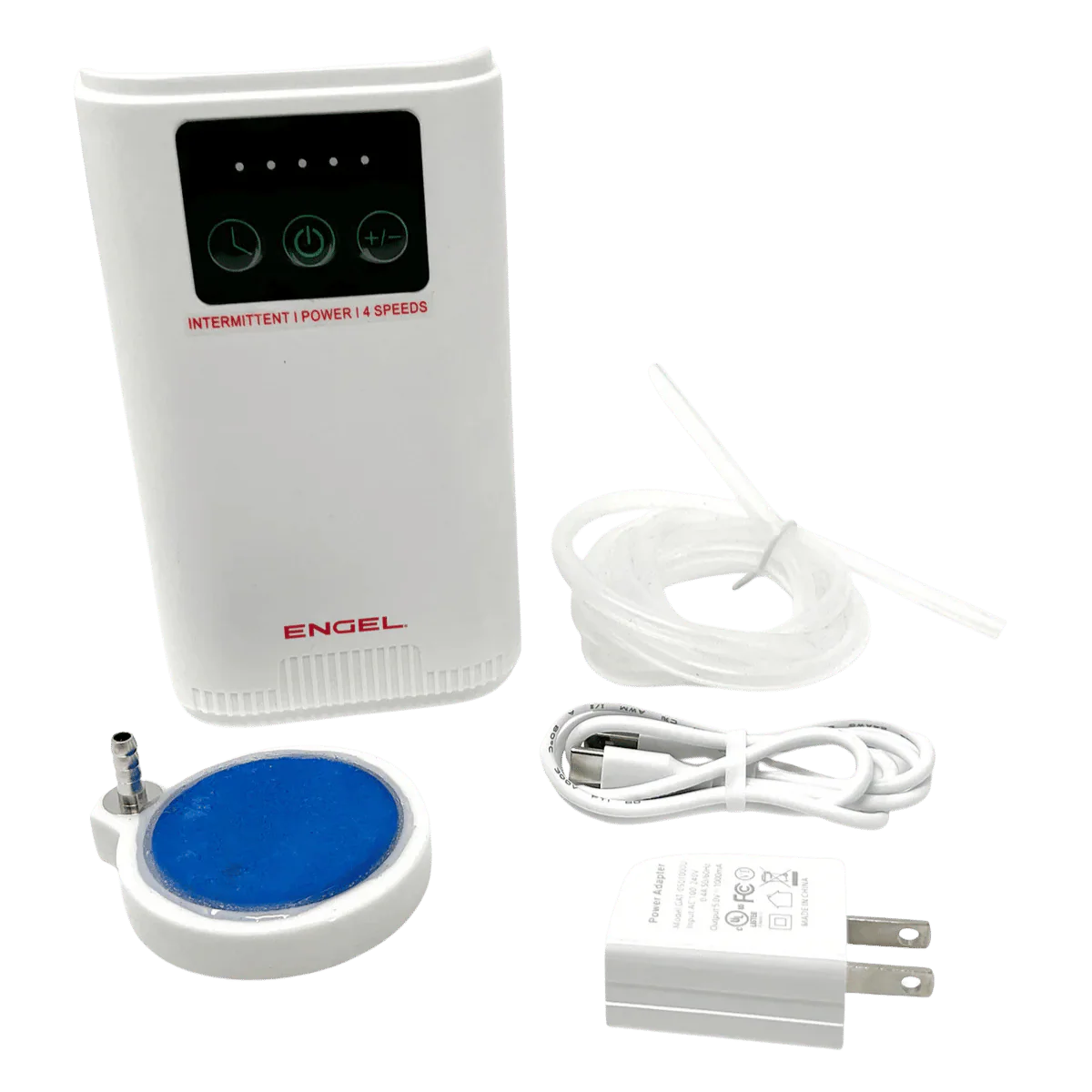 ENGEL XL LITHIUM-ION RECHARGEABLE LIVE BAIT AERATOR PUMP - WHITE - 4 SPEED