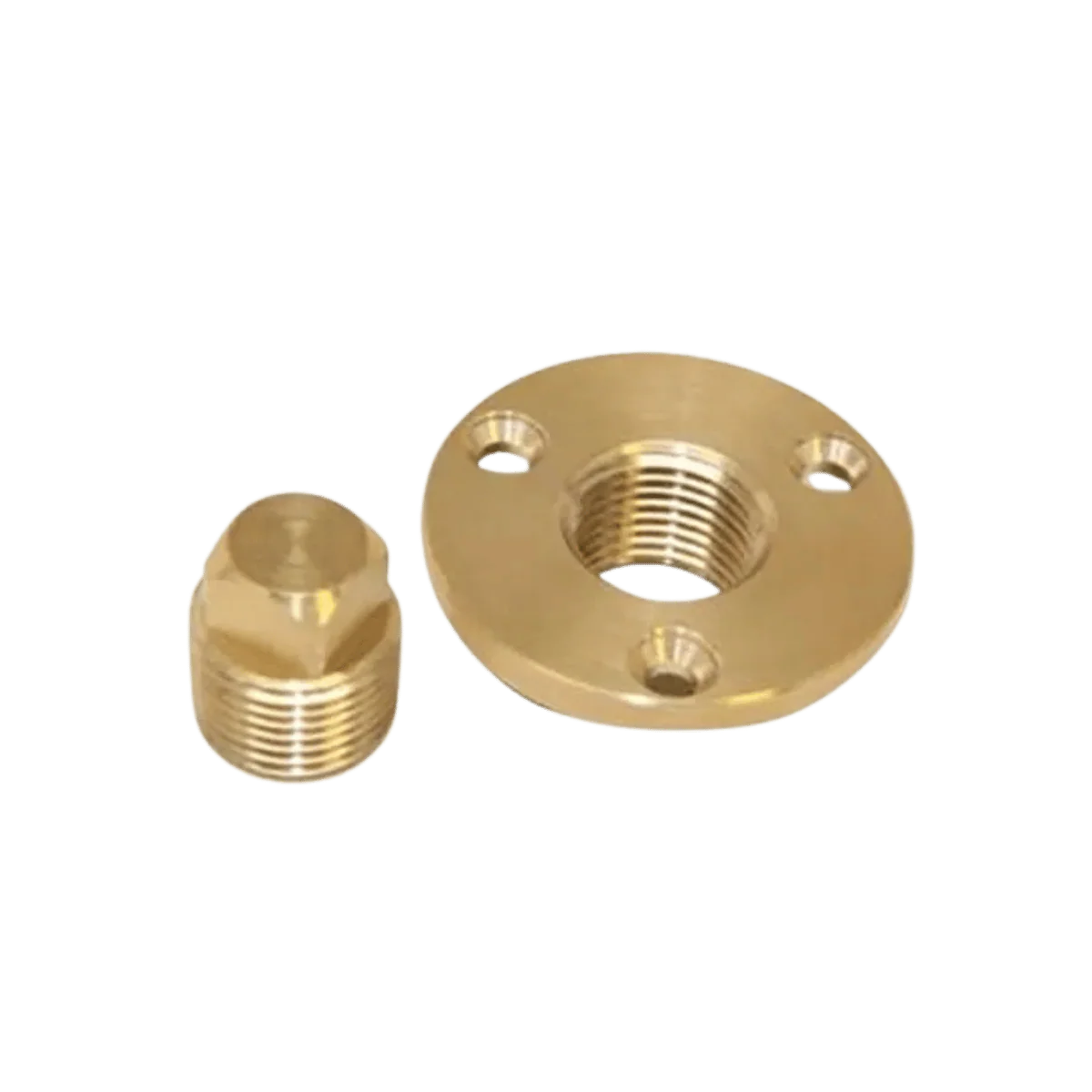 SEA DOG BRASS BOAT PLUG BRASS 1/2 INCH