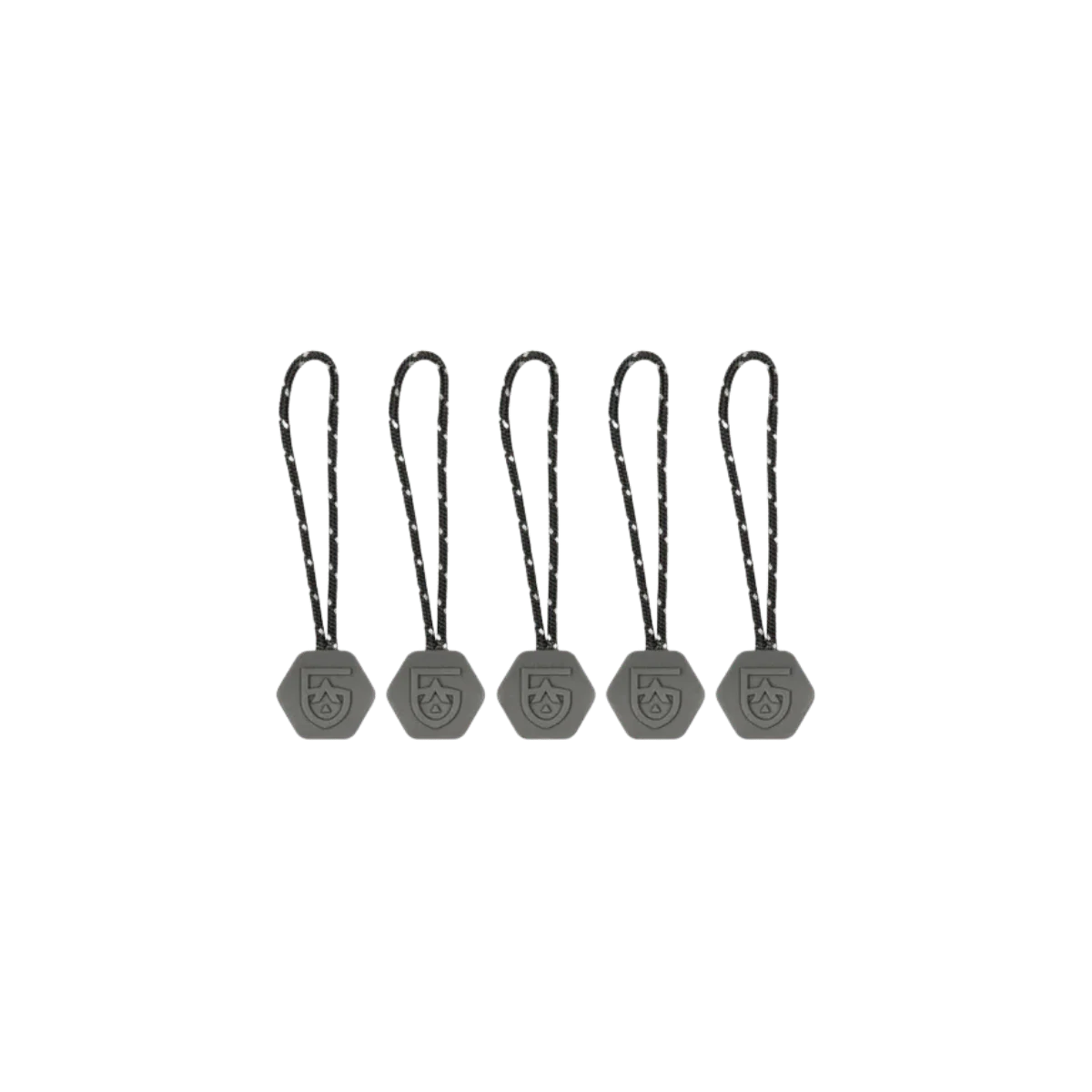 GEAR AID ZIPPER PULLS 5PK