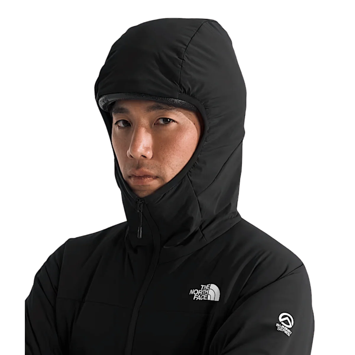 NORTHFACE SUMMIT CASAVAL HYBRID HOODIE - TNF BLACK-NPF - Image 3