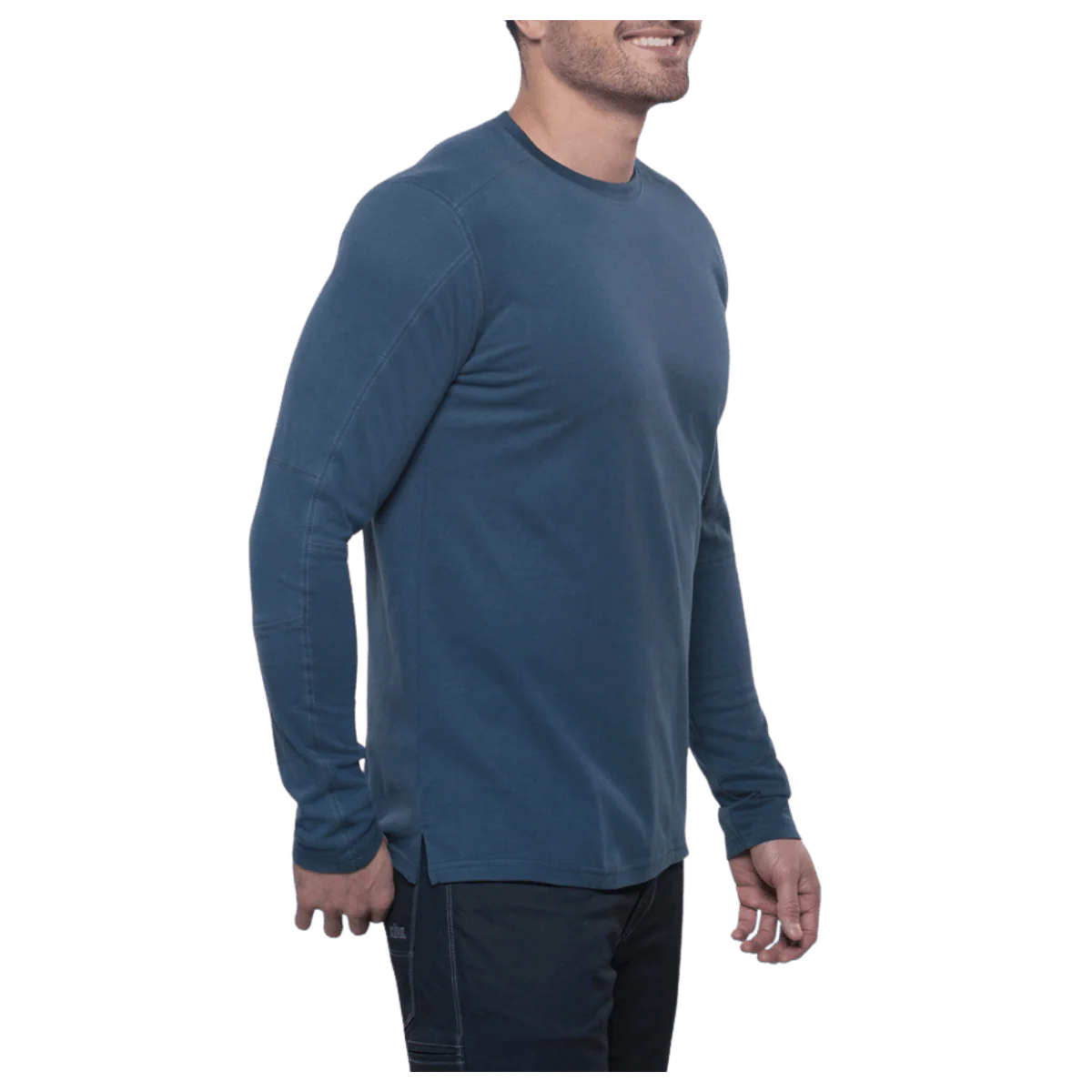 KUHL BRAVADO CREW NECK LONG SLEEVE - PIRATE BLUE - Image 3