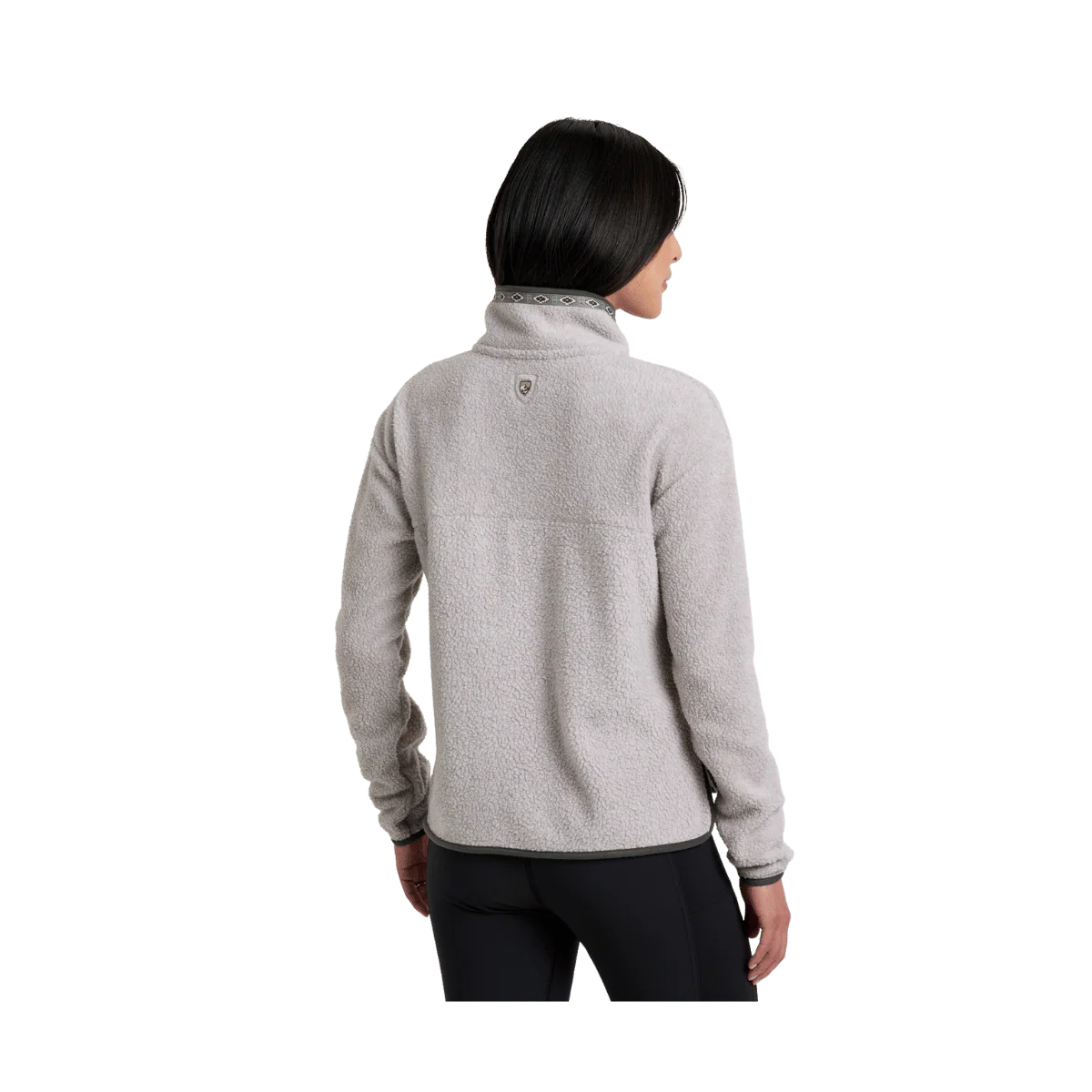 KUHL WOMEN'S HYGGE FLEECE 1/2 ZIP - NATURAL - Image 2