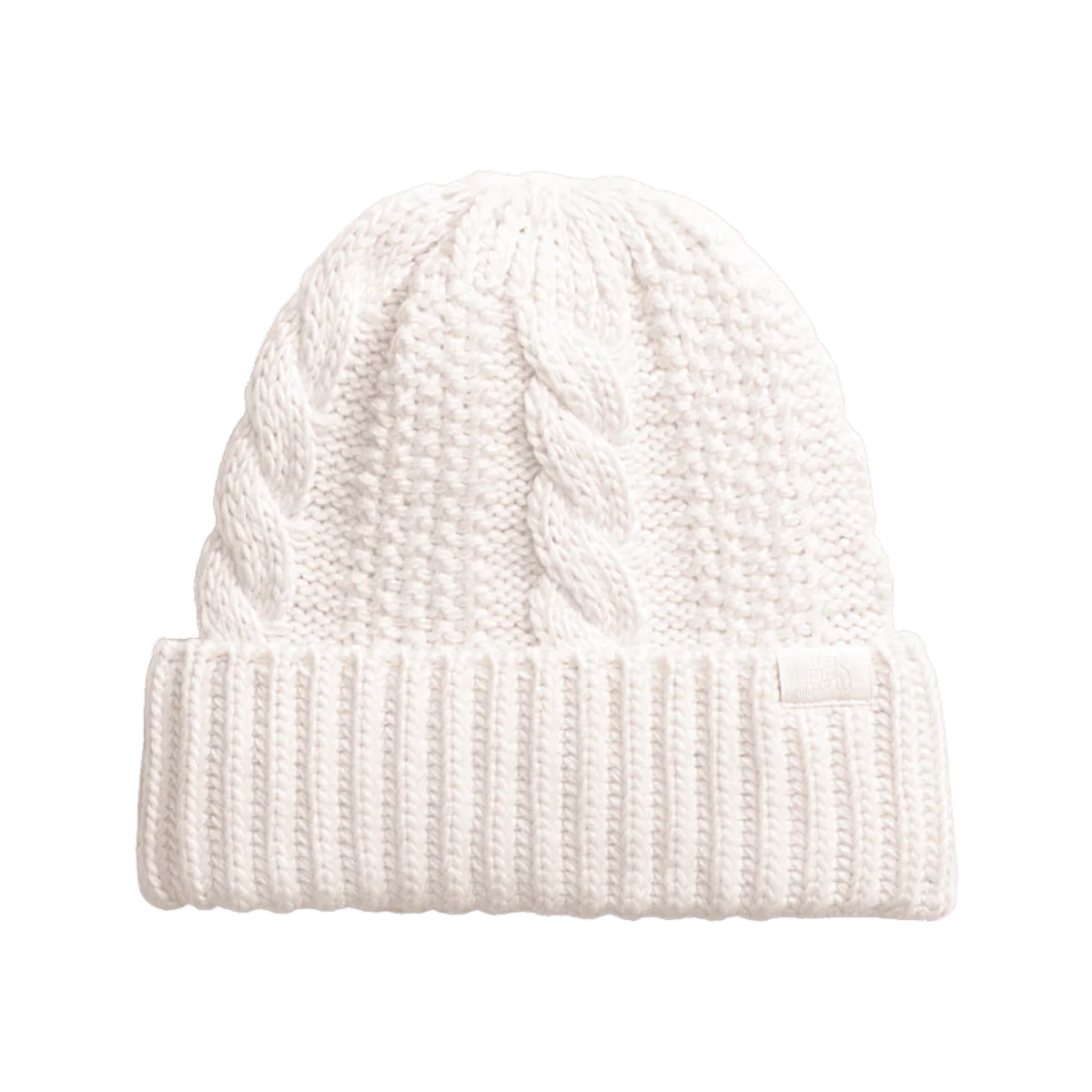 NORTHFACE WOMEN'S OH MEGA LINED BEANIE - WHITE DUNE