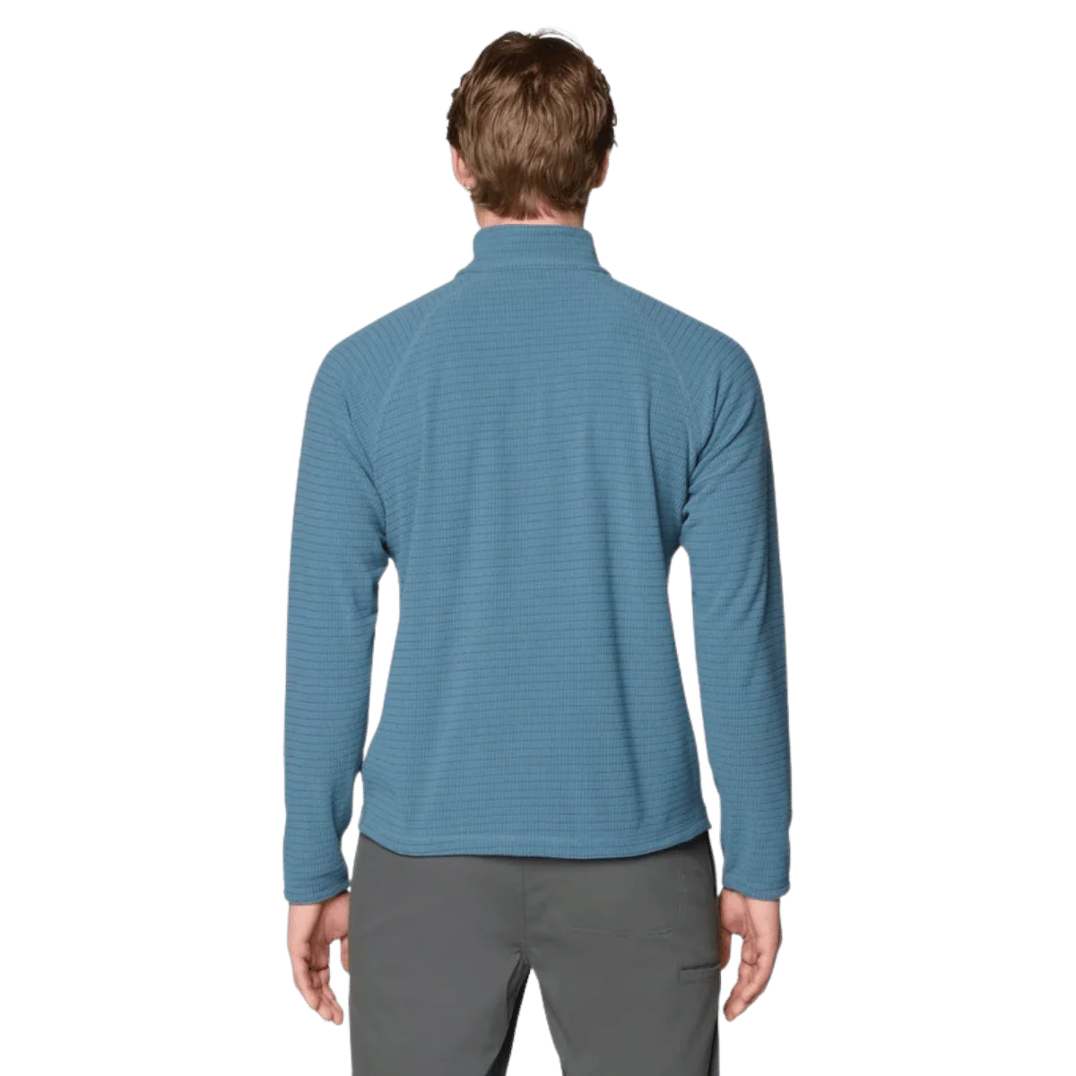 MOUNTAIN HARDWEAR MEN'S SUMMIT GRID HALFZIP HOODY - ADRIATIC BLUE - Image 2
