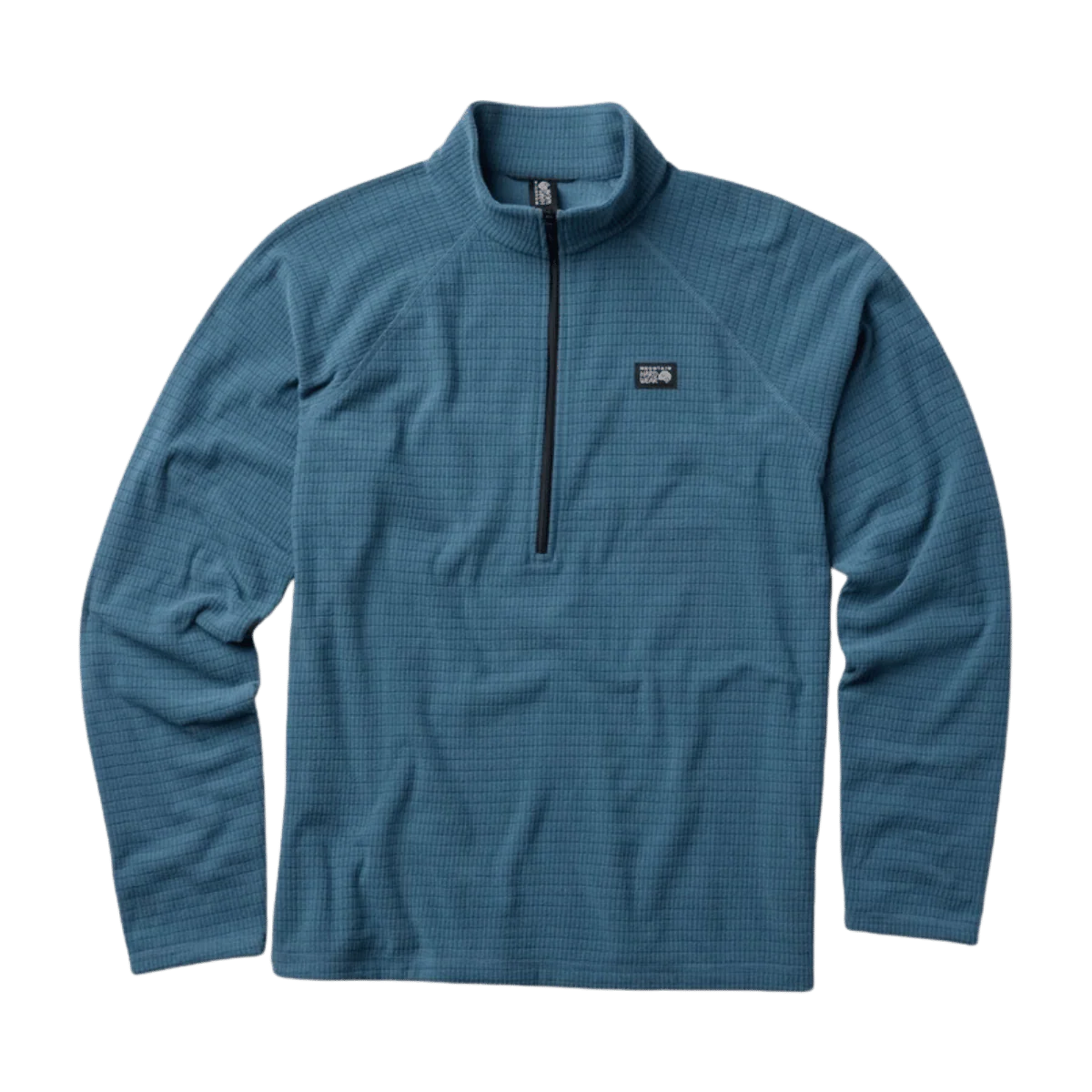 MOUNTAIN HARDWEAR MEN'S SUMMIT GRID HALFZIP HOODY - ADRIATIC BLUE - Image 3