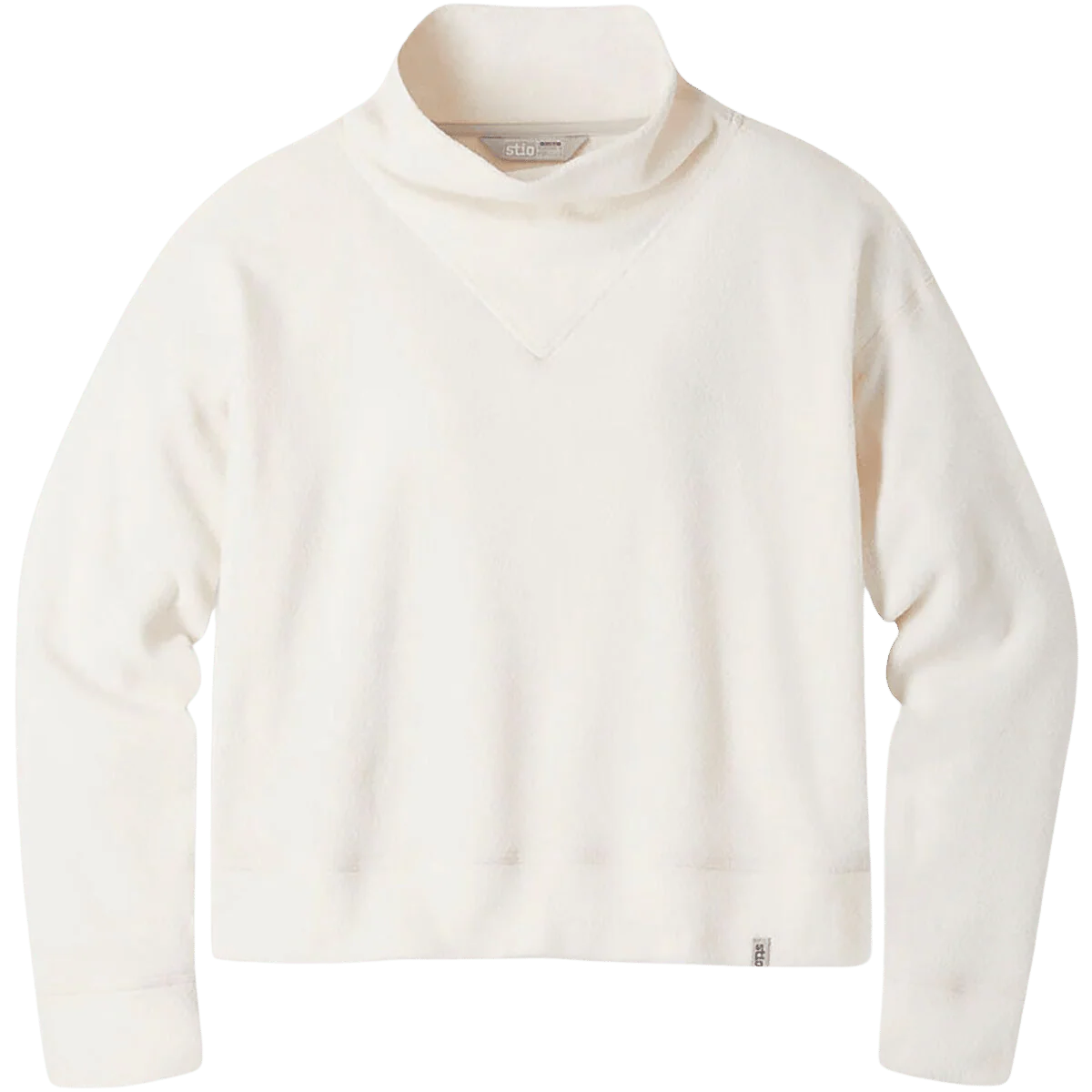 STIO WOMEN'S TURPIN FLEECE MOCKNECK - MOUNTAIN GOAT