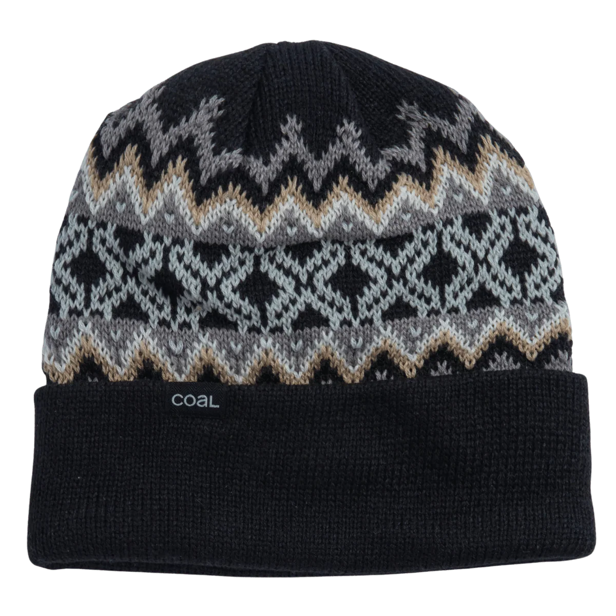 COAL THE WINTERS BLACK/OFF WHITE BEANIE