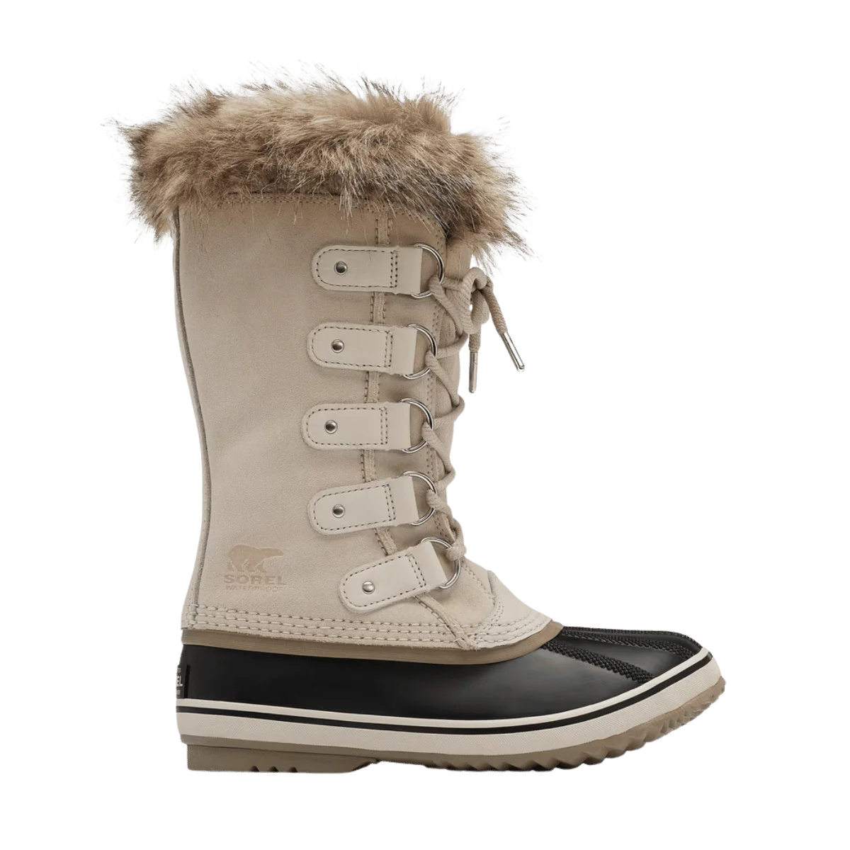 SOREL WOMEN'S JOAN OF ARCTIC WATERPROOF BOOT - FAWN/OMEGA TAUPE
