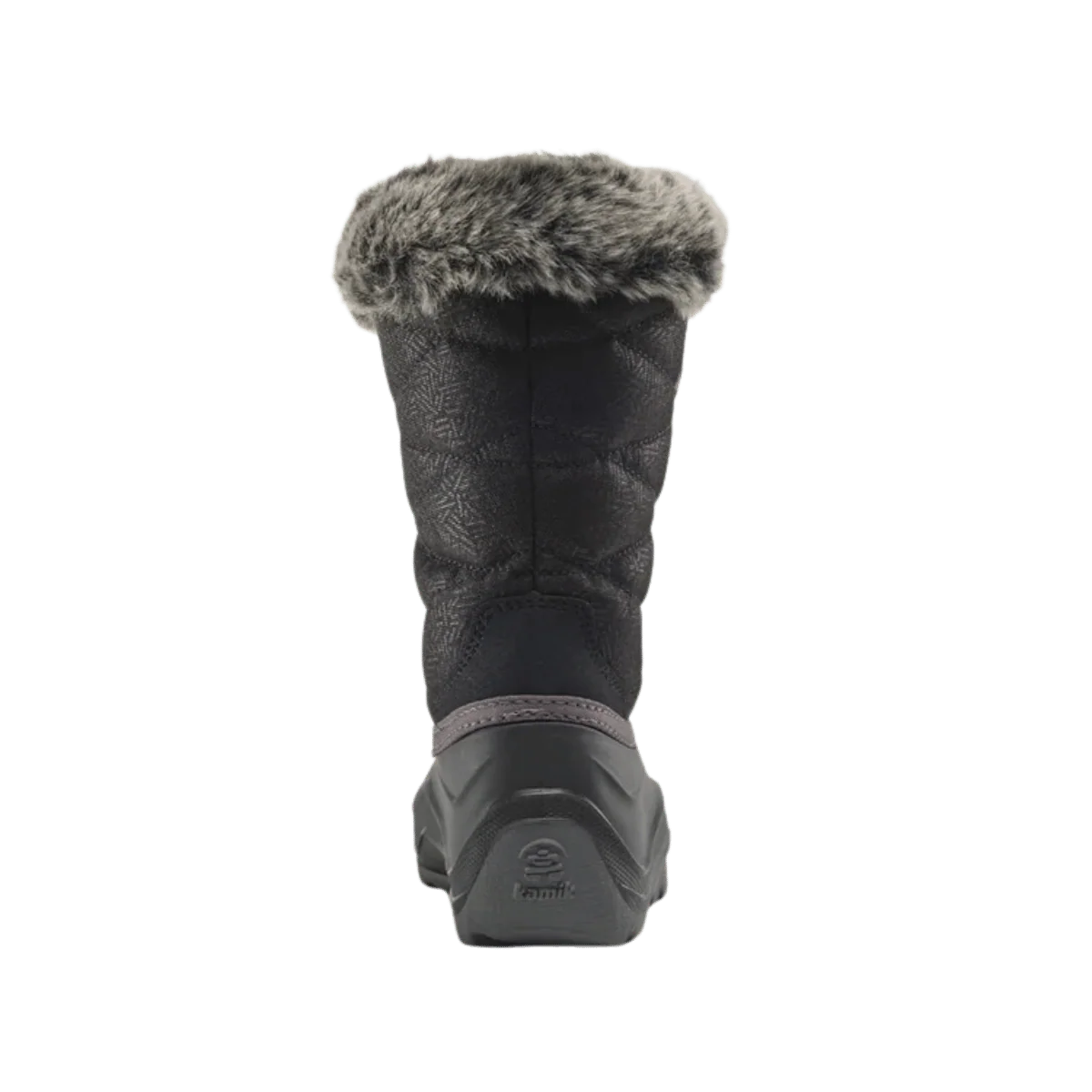 KAMIK SNOWANGEL -40°C CANADIAN CRAFTED KIDS INSULATED BOOTS - BLACK - Image 3