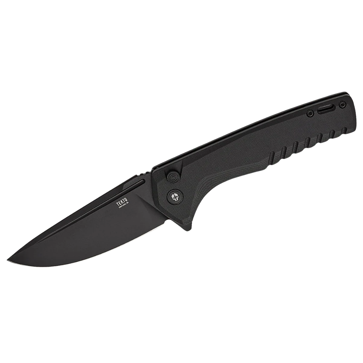 TEKTO KNIVES F3 CHARLIE BLACK G10 D-LOCK D2 FLIPPER