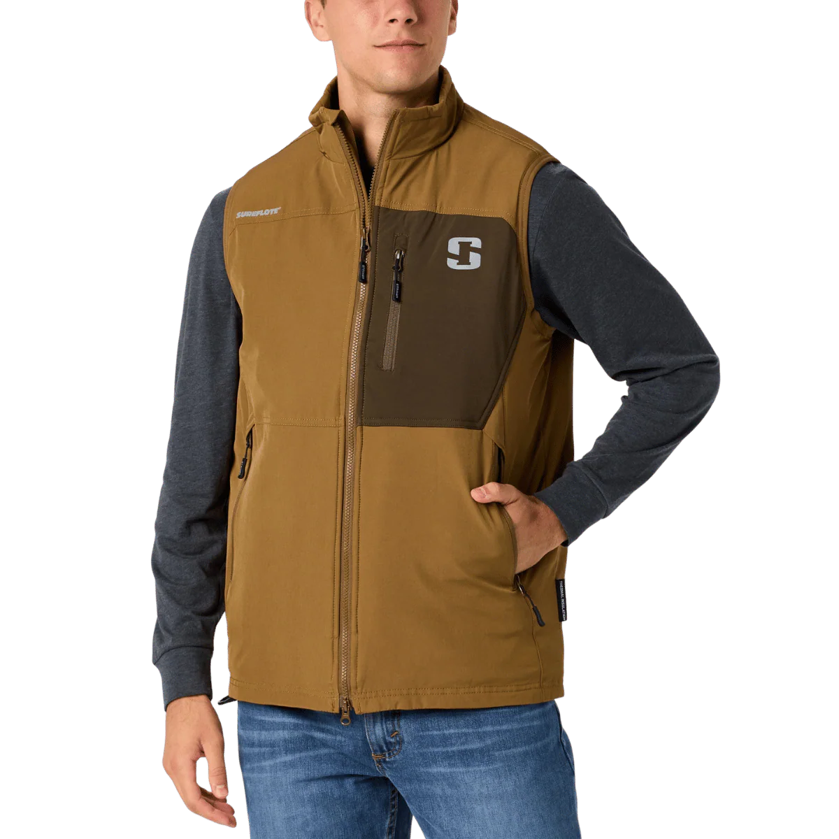 STRIKER BRANDS SHIELD FLOAT VEST - DUCKWOOD