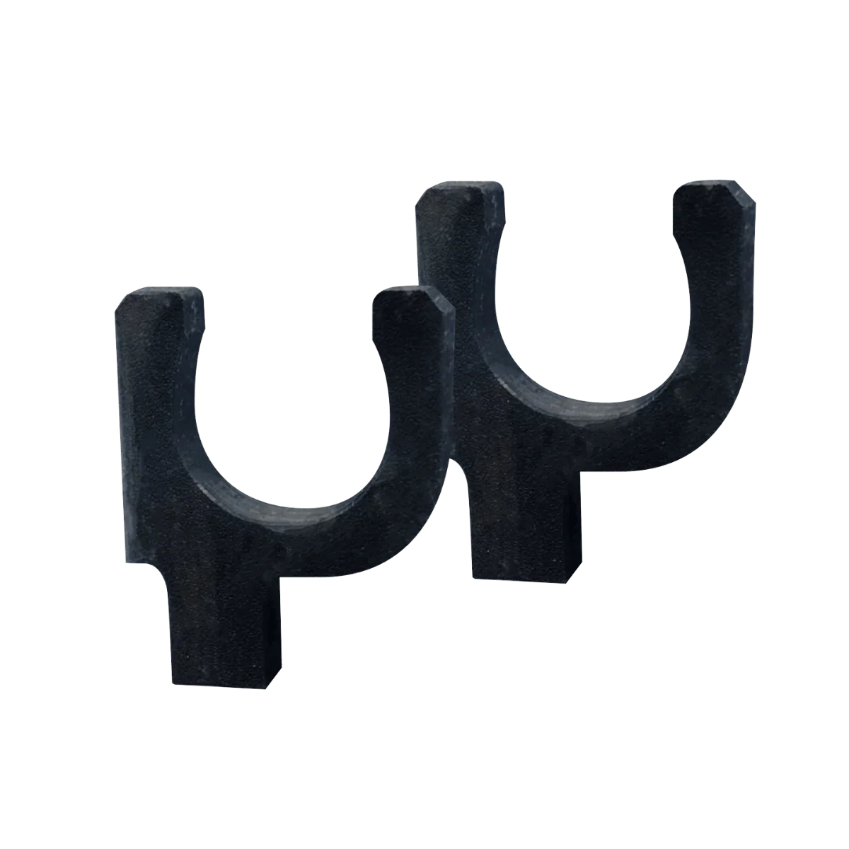 FIN GEAR TECH SHUTTLE LIVE SONAR POLE HOLDERS  MICRO POLE 1.375IN - BLACK