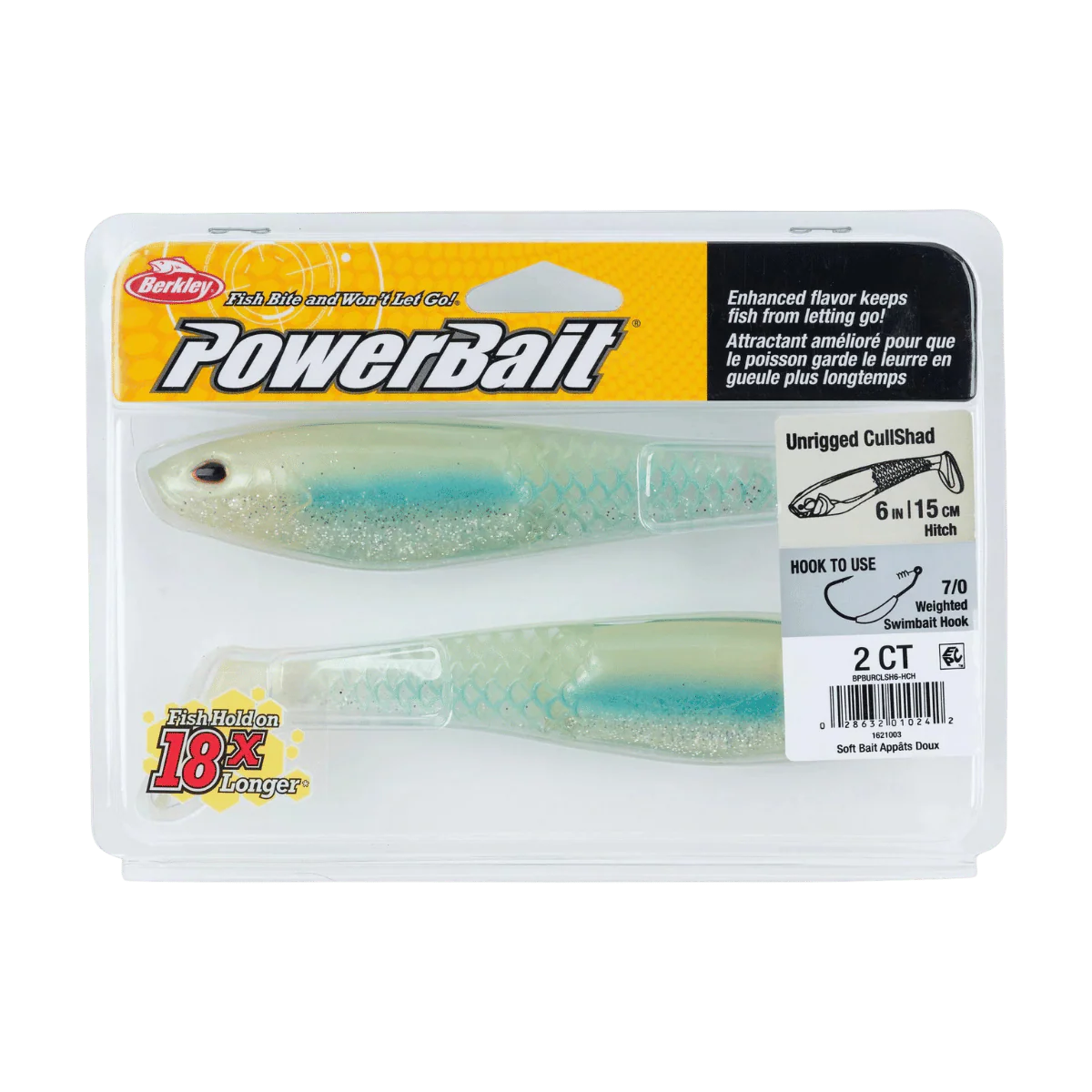 BERKLEY POWERBAIT CULLSHAD 6IN UNRIGGED SWIMBAIT - Image 12
