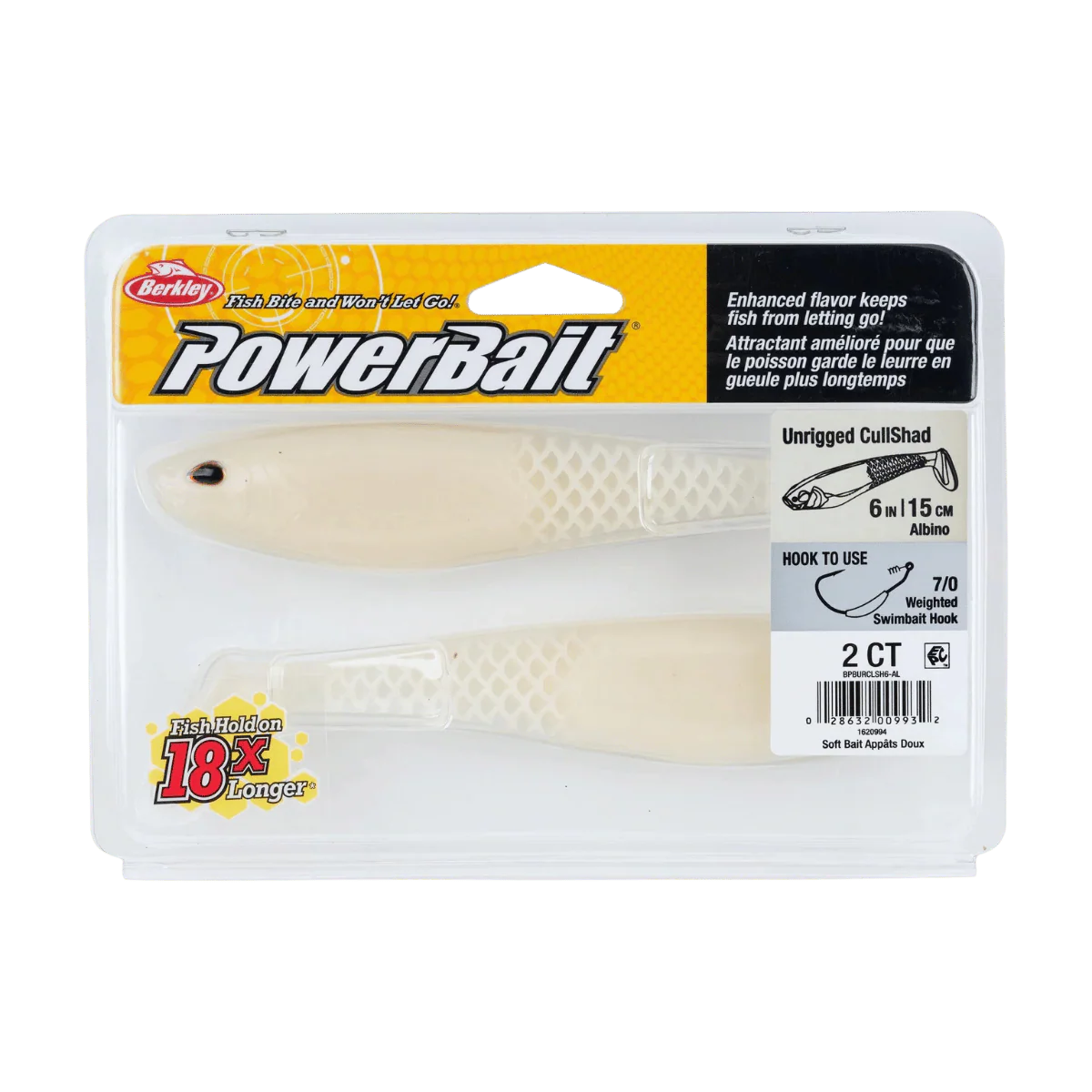 BERKLEY POWERBAIT CULLSHAD 6IN UNRIGGED SWIMBAIT - Image 3