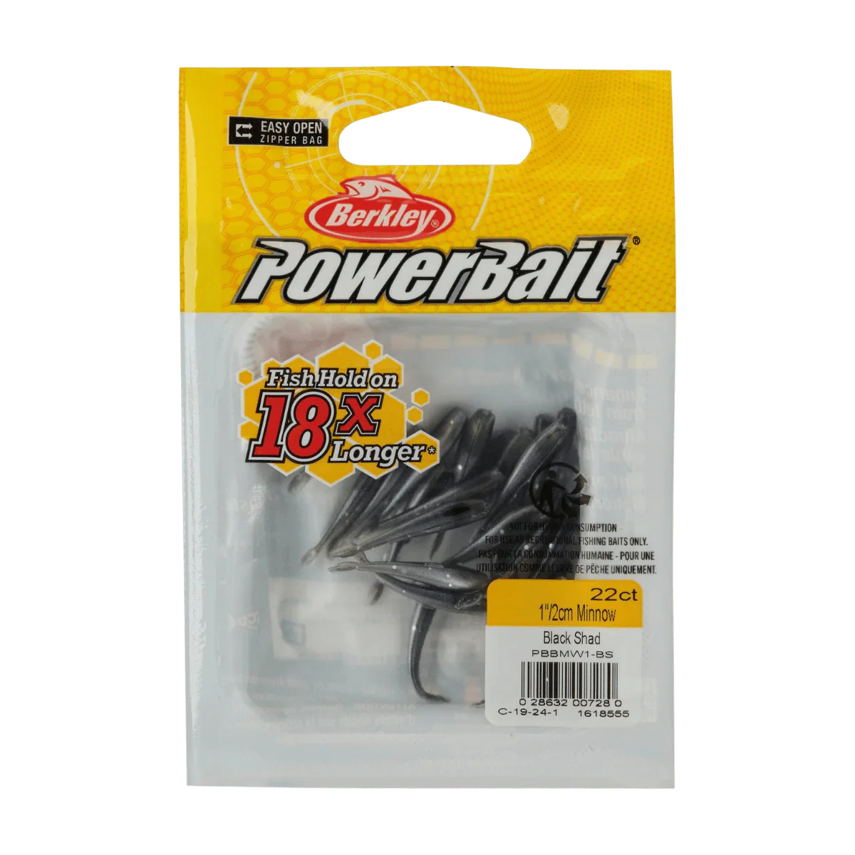 BERKLEY POWERBAIT MINNOW 1IN SCENTED BAIT - Image 3