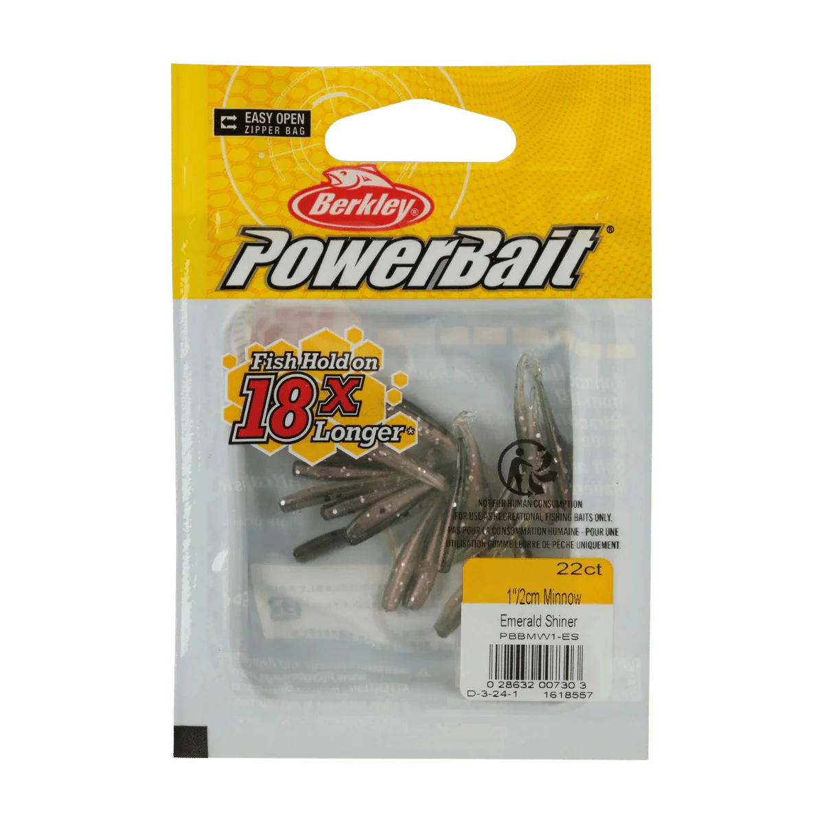 BERKLEY POWERBAIT MINNOW 1IN SCENTED BAIT - Image 9