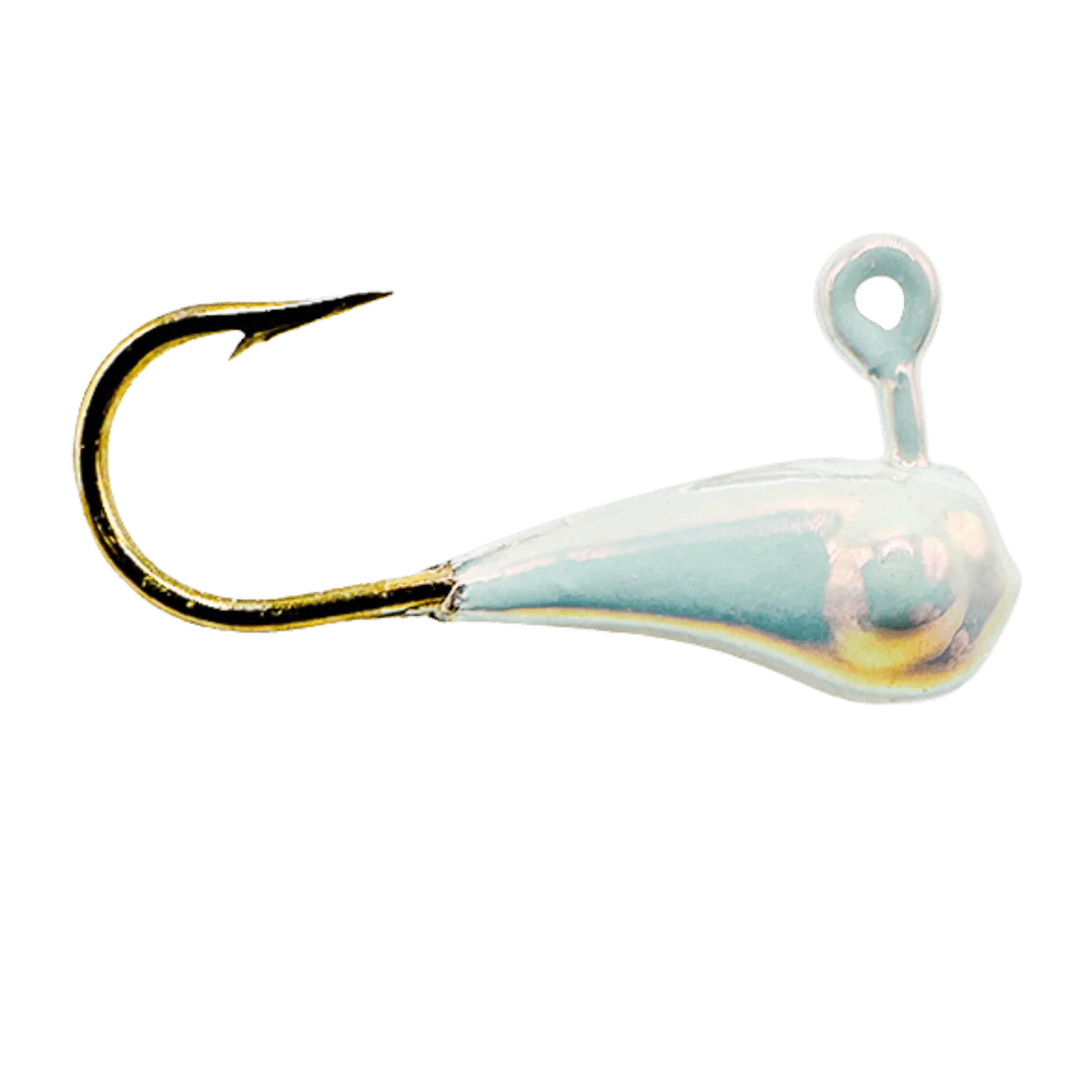 MAD SCIENTIST TACKLE THE BULLFROG JIG PEARL SCALES HOOK SIZE 8 - Image 4