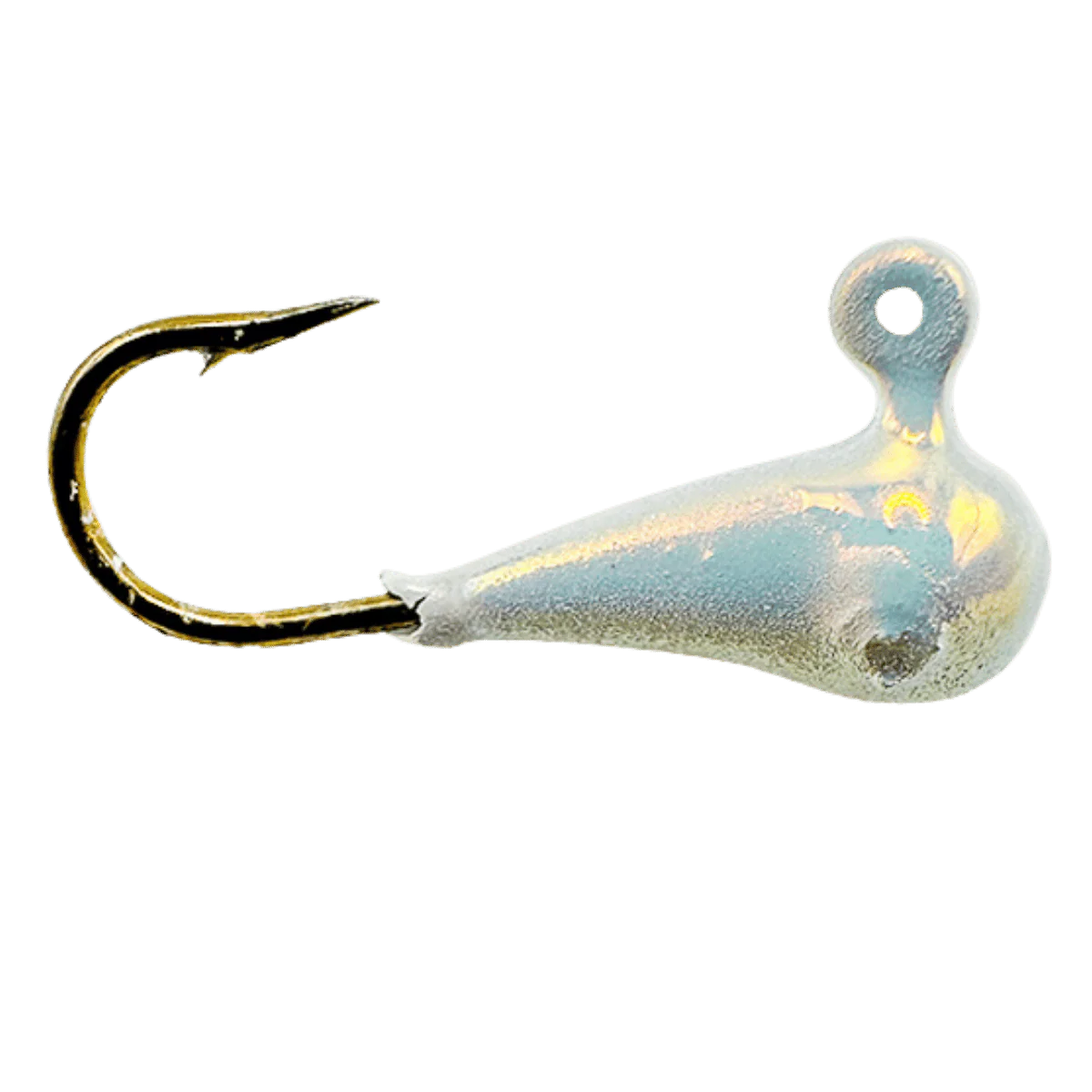 MAD SCIENTIST TACKLE THE BULLFROG JIG PEARL SCALES HOOK SIZE 8 - Image 6