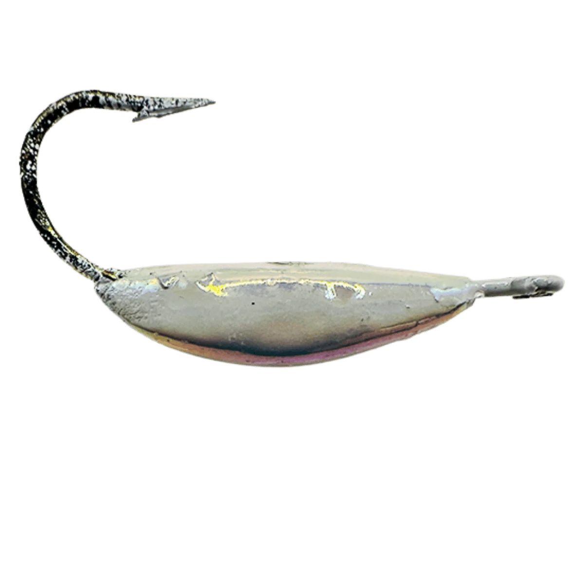 MAD SCIENTIST TACKLE MOONLIGHT ICE JIG PEARL SCALES HOOK SIZE 2 - Image 2