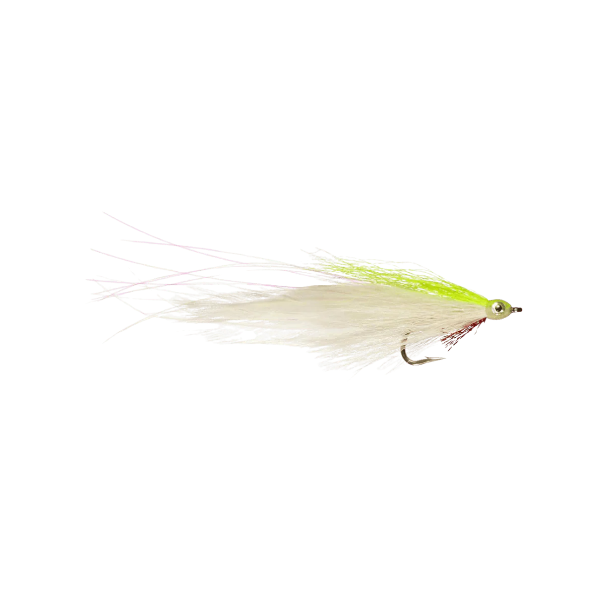 RAINY`S LEFTY'S DECEIVER FLY - CHART/WHITE 2"