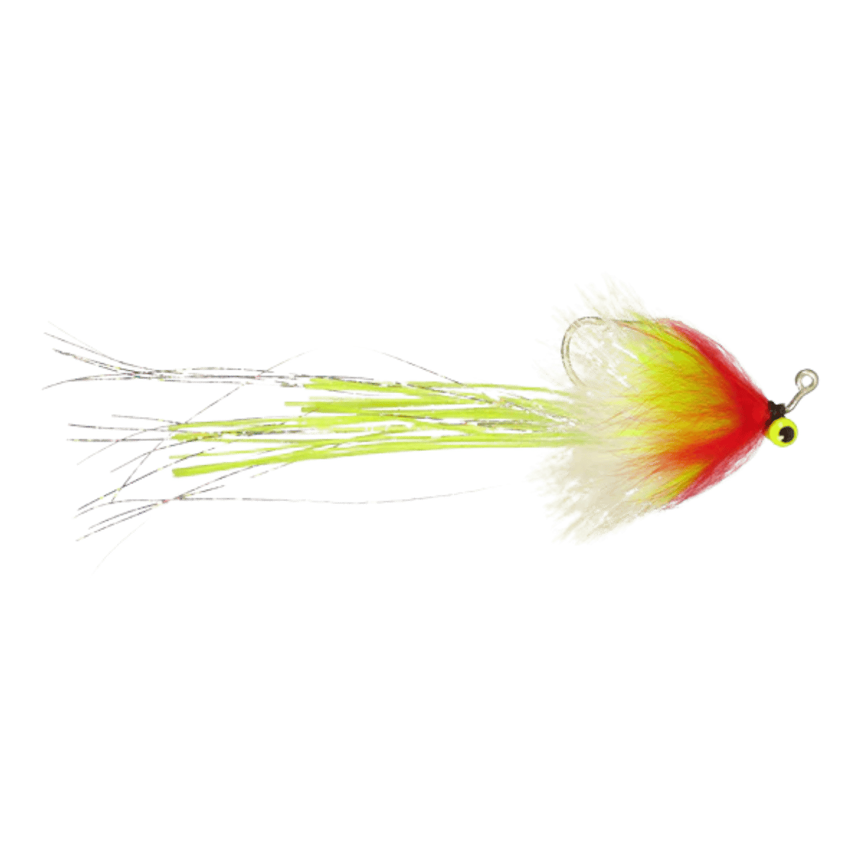 RAINY`S RIENDEAU'S HAIRY FODDER RED/CHARTREUSE/WHITE FLY