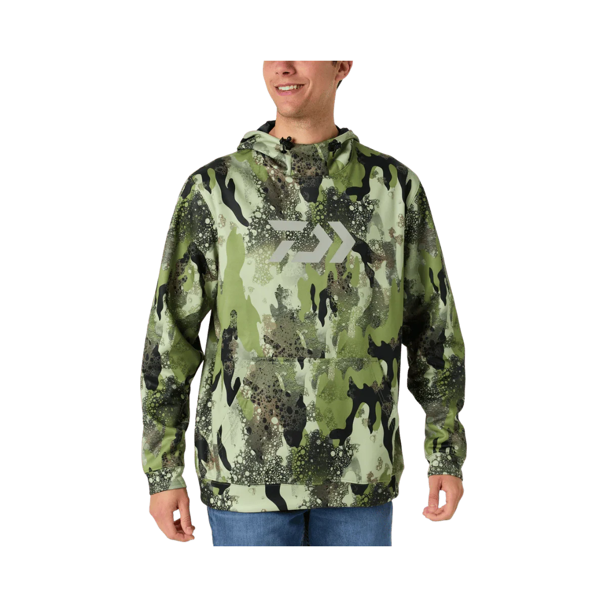 DAIWA D-VED WOODS CAMO FLC HOODIE