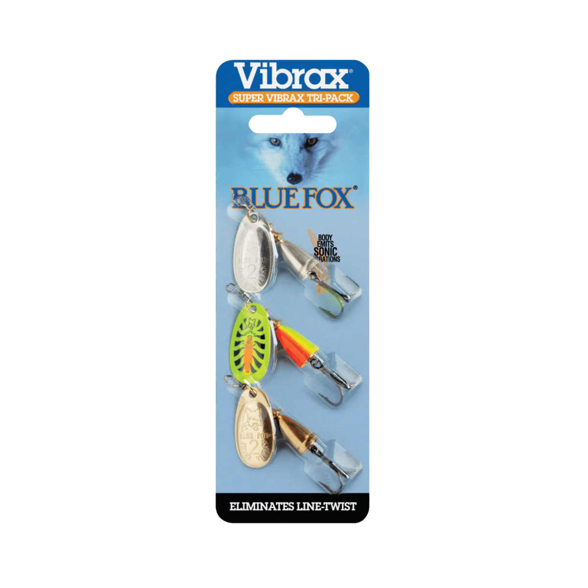 BLUE FOX SUPER VIBRAX TRI PACK