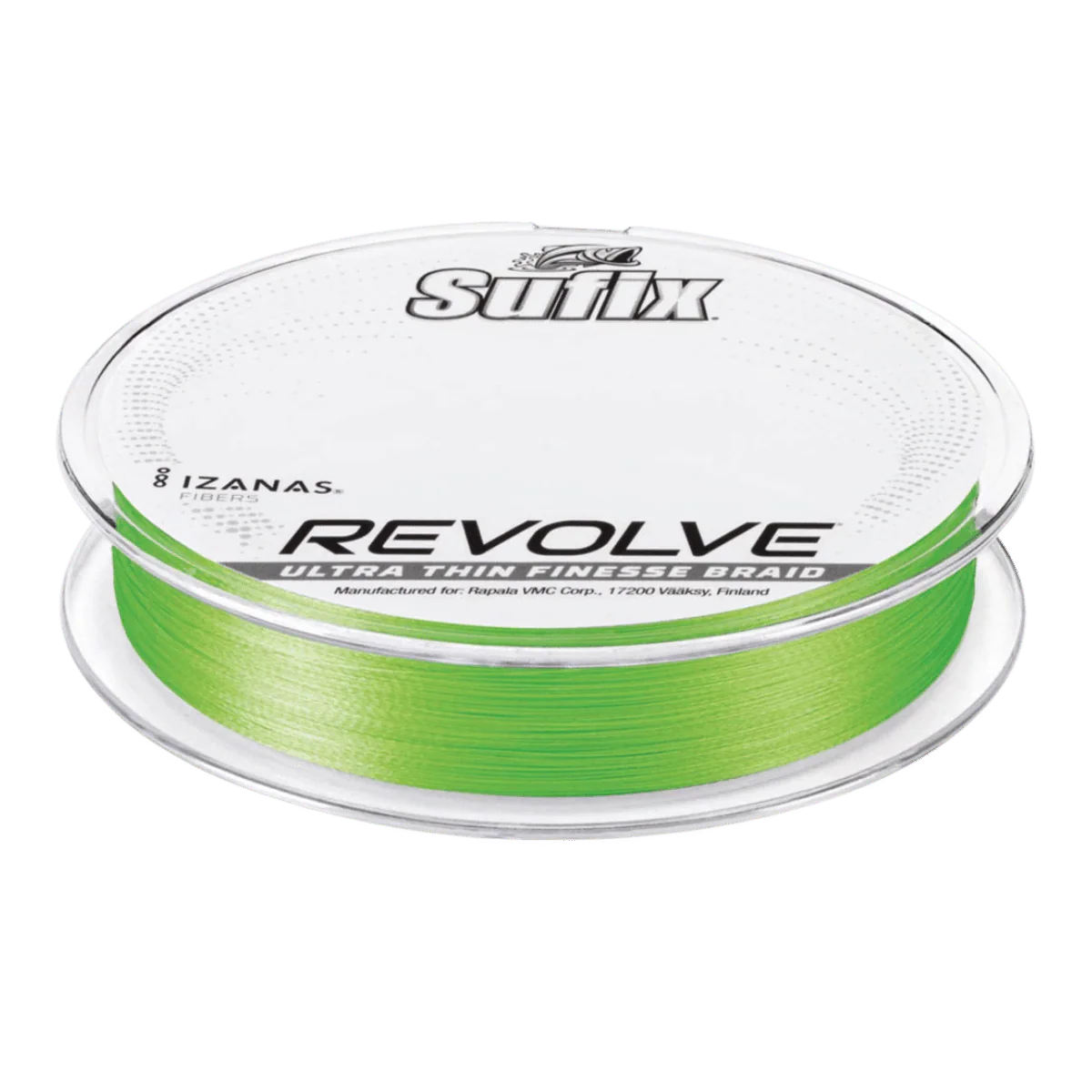 SUFIX REVOLVE FISHING BRAID 200YD - NEON LIME