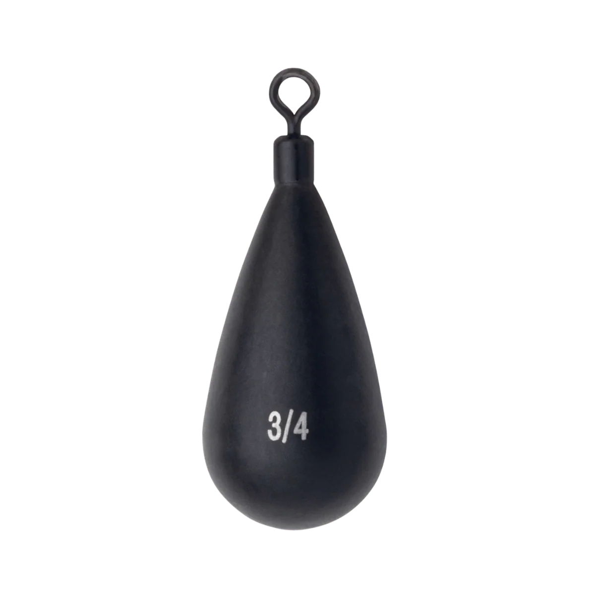 VMC TUNGSTEN B.E.T. DROP SHOT WEIGHT - 3/4OZ - MATTE BLACK