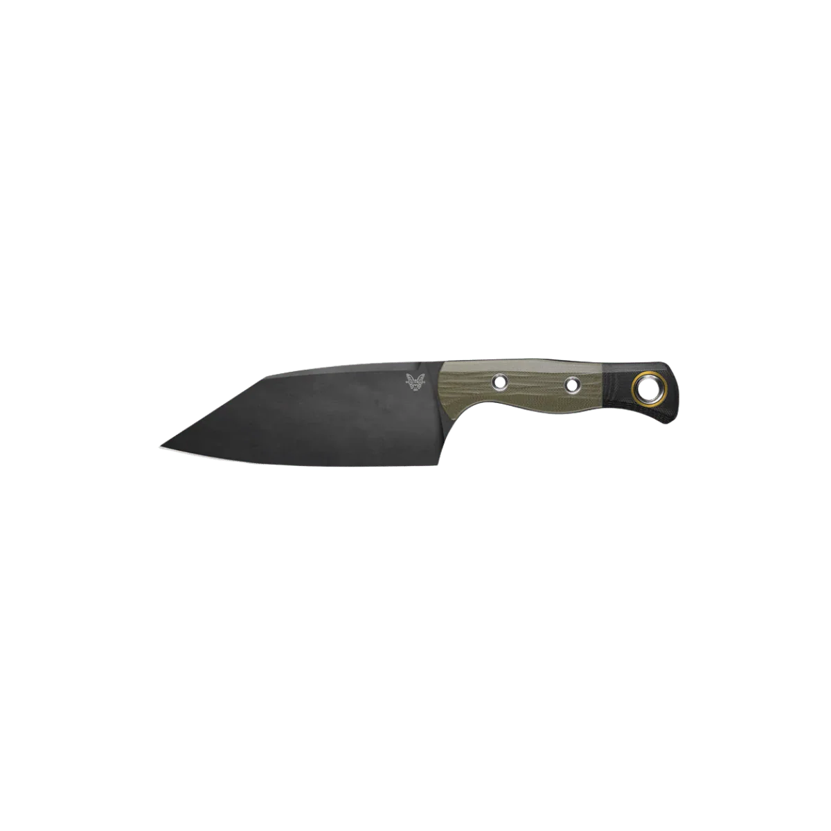 BENCHMADE STATION KNIFE FIXED BLADE - OD GREEN G10
